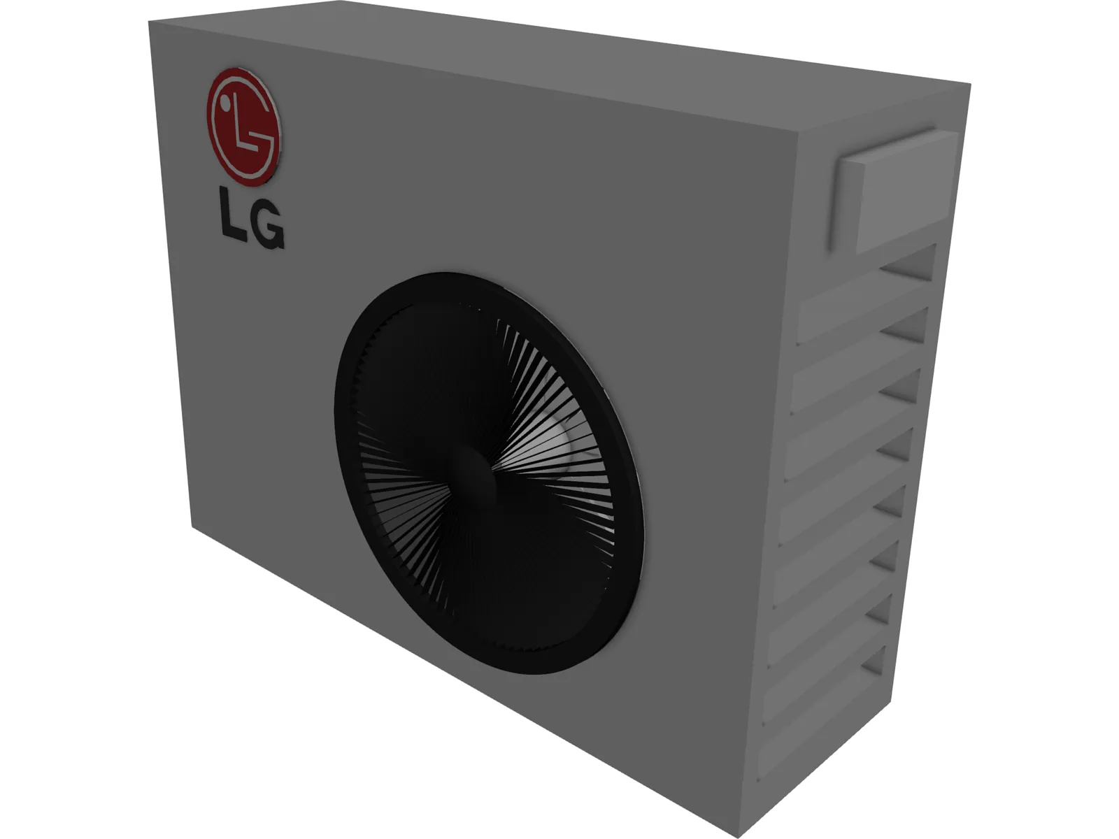 Air Conditioner LG Ext 3D Model