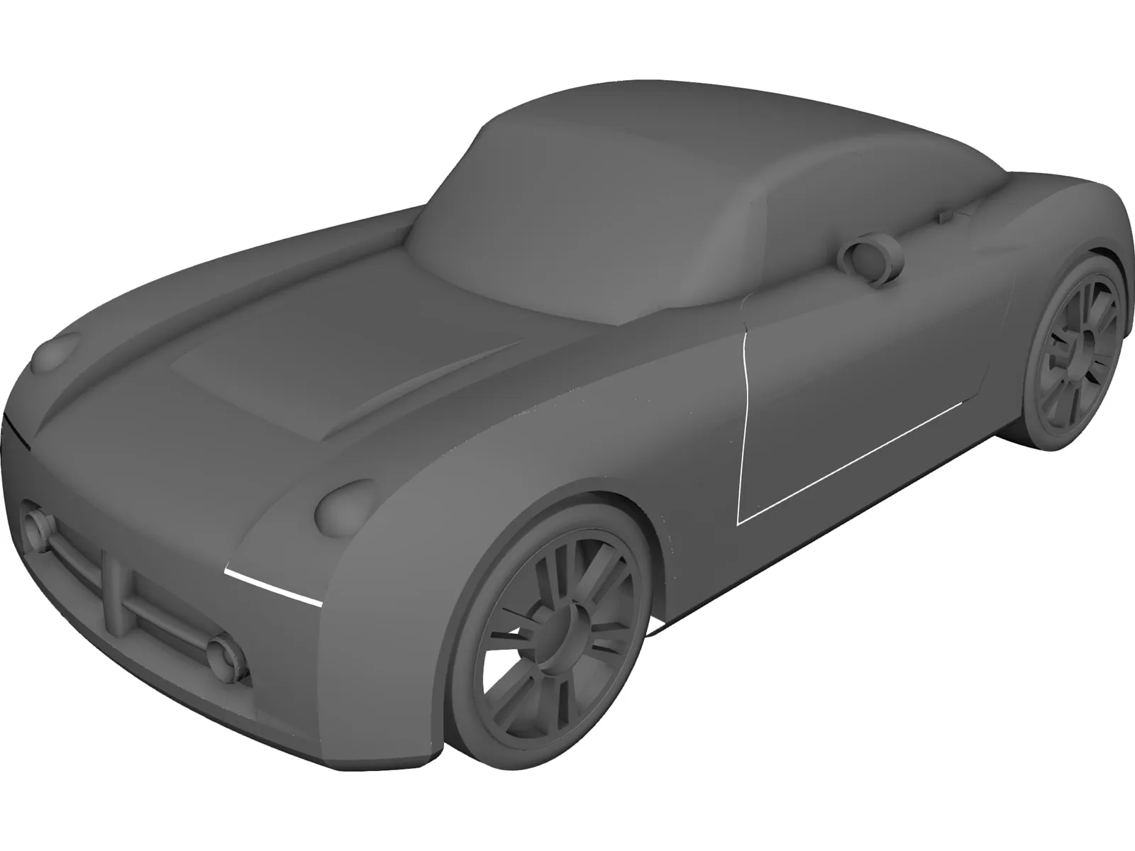 Dodge Razor Concept (2004) 3D Model