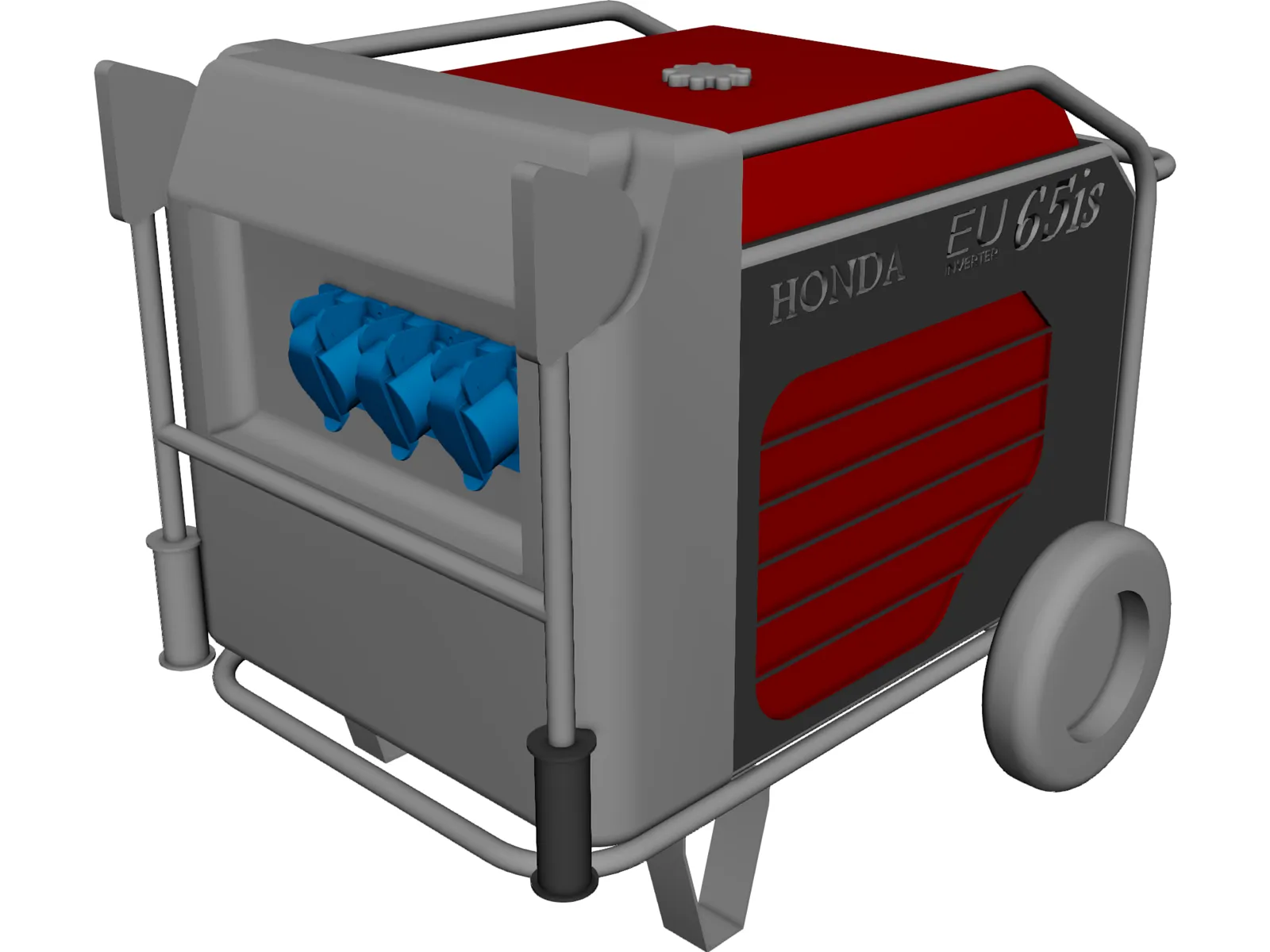 Generator Honda EU65is 3D Model