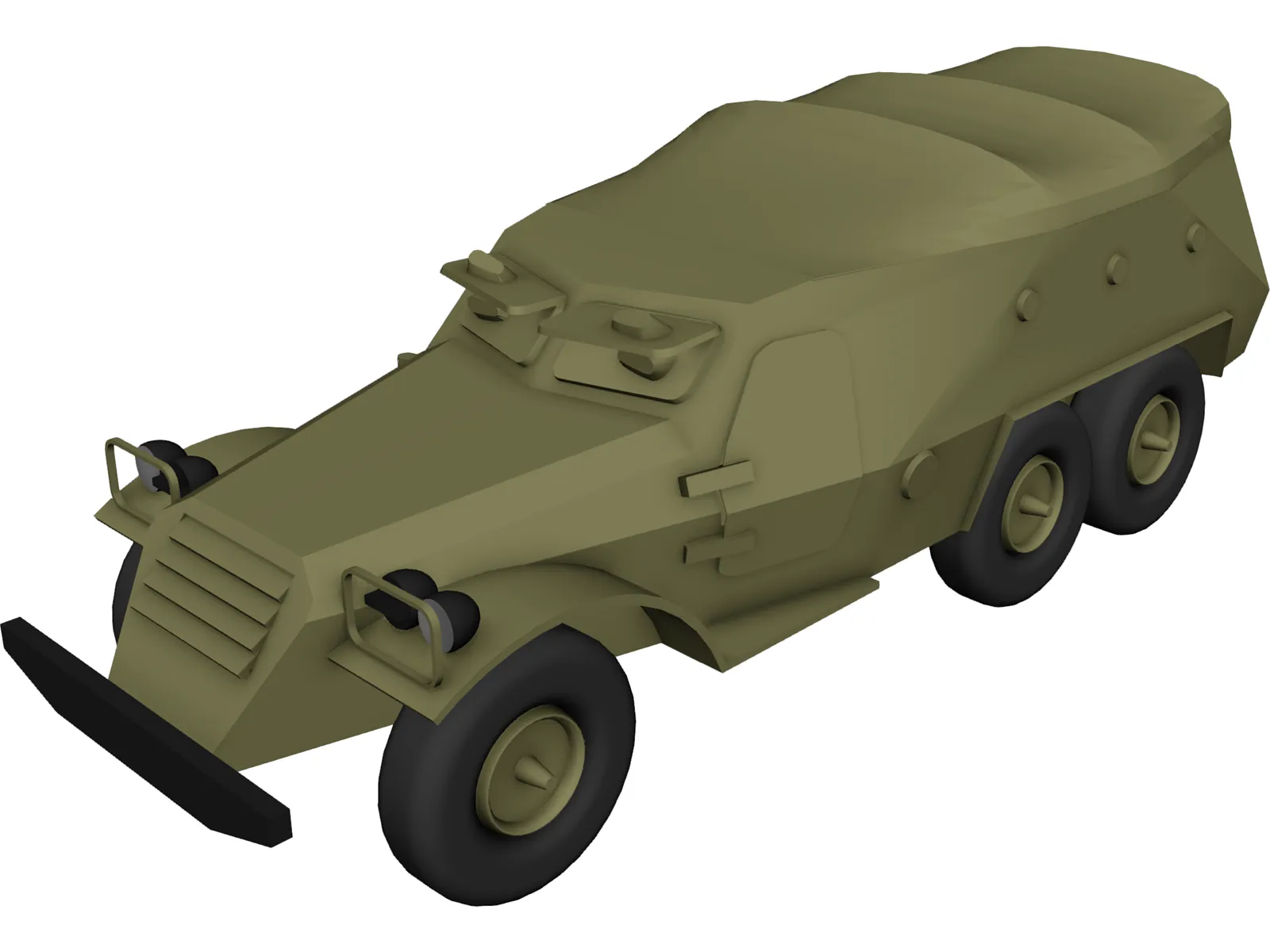 BTR 152 3D Model