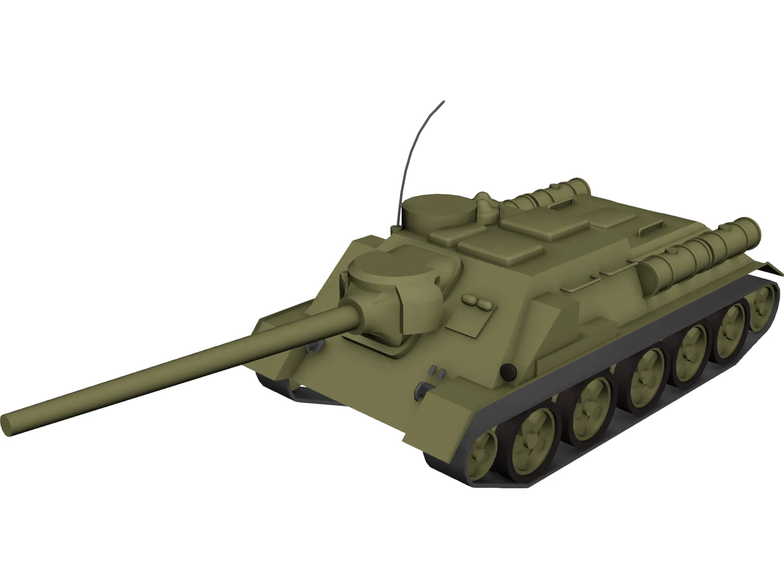 SU100 3D Model