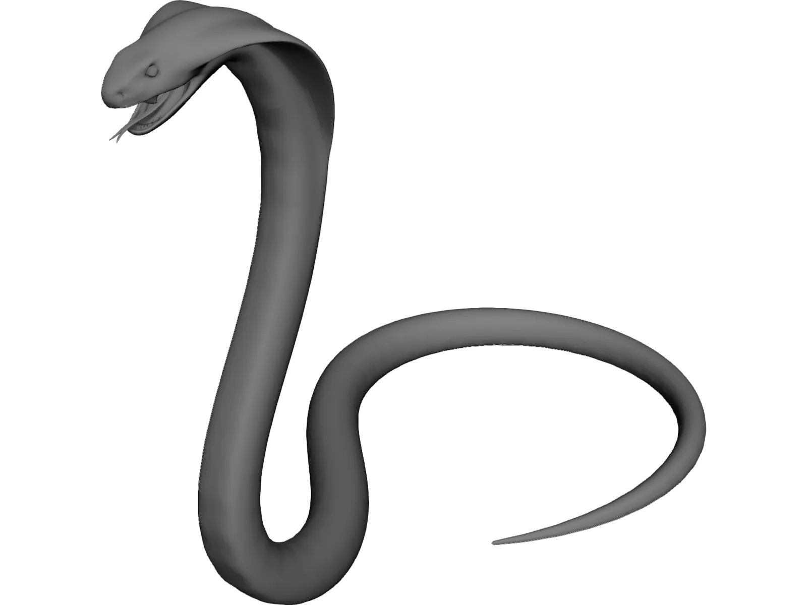 Cobra Snake 3d model - CadNav