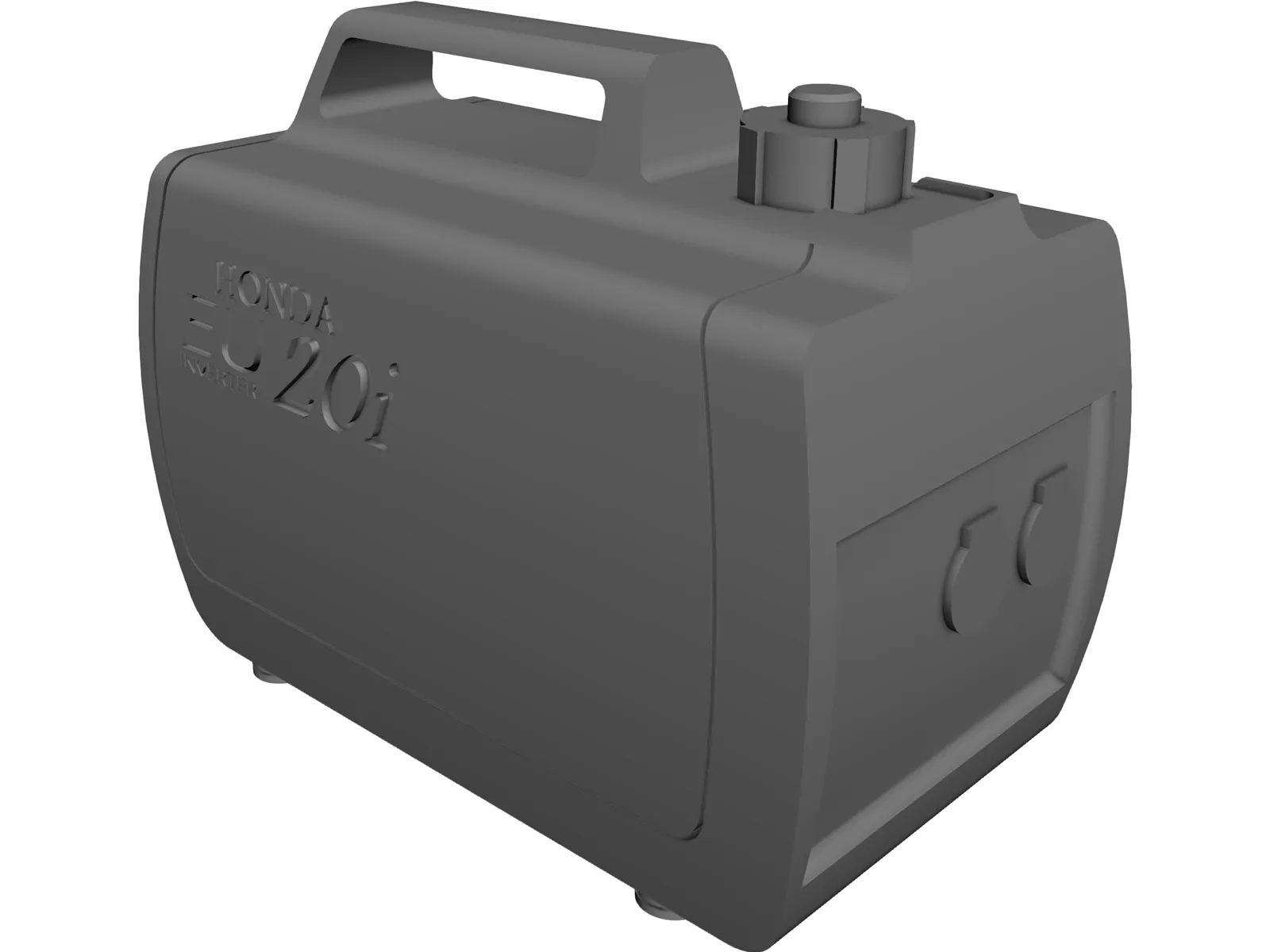 Generator Honda EU20i 3D Model