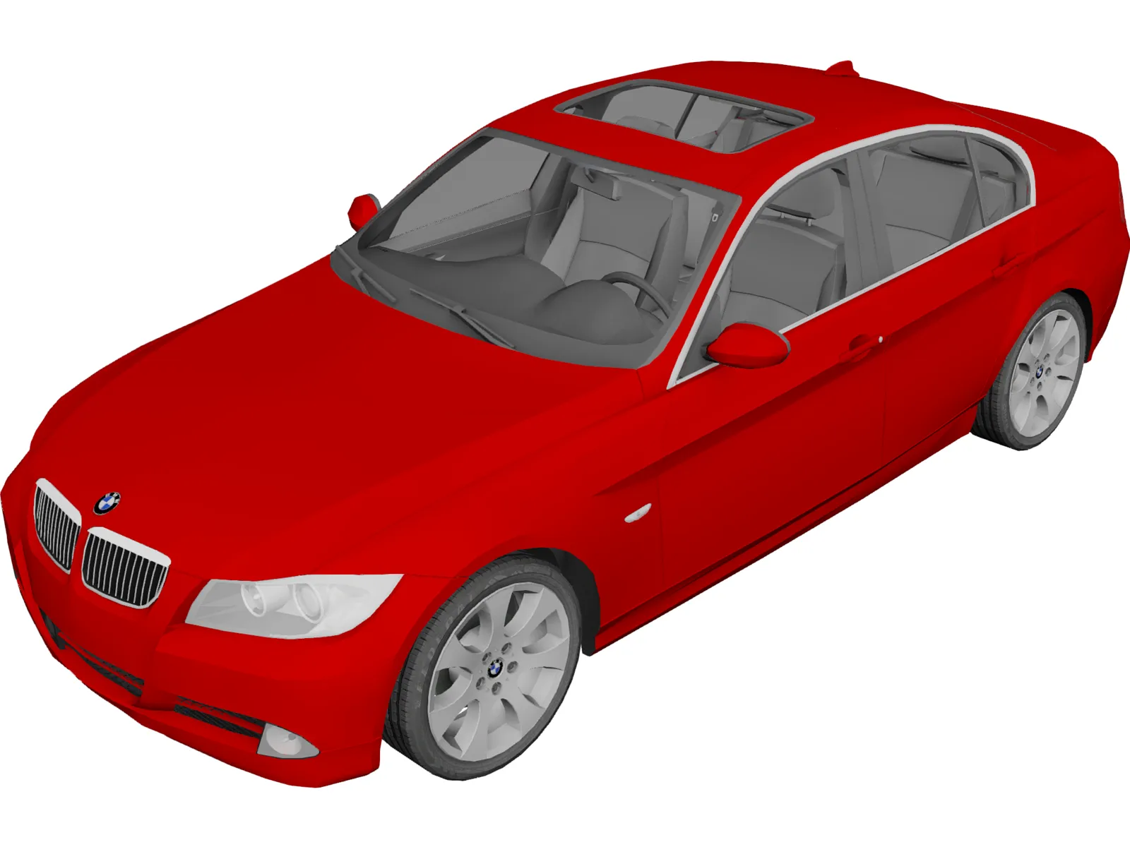 BMW 330i 3D Model