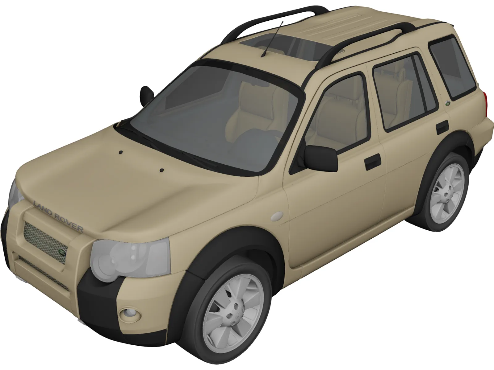 Land Rover Freelander Td4 (2004) 3D Model