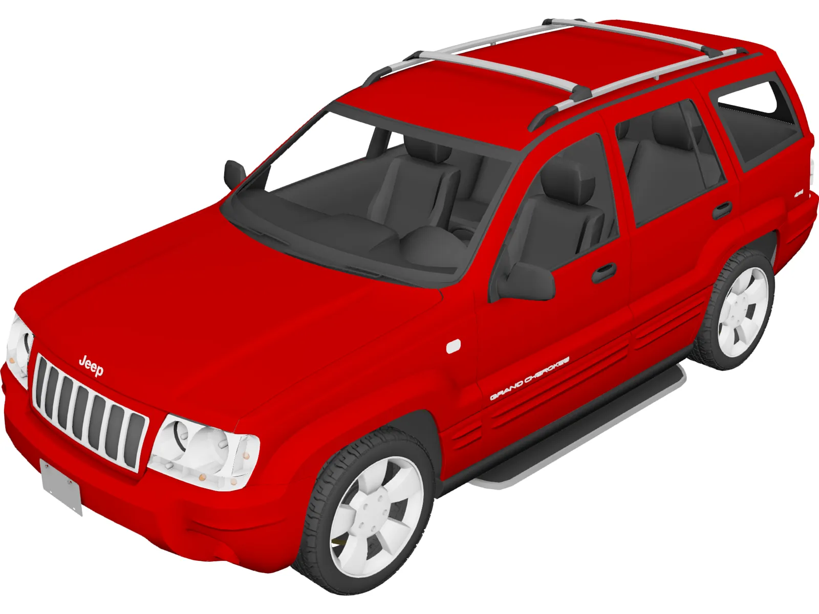 Jeep Grand Cherokee (2006) 3D Model