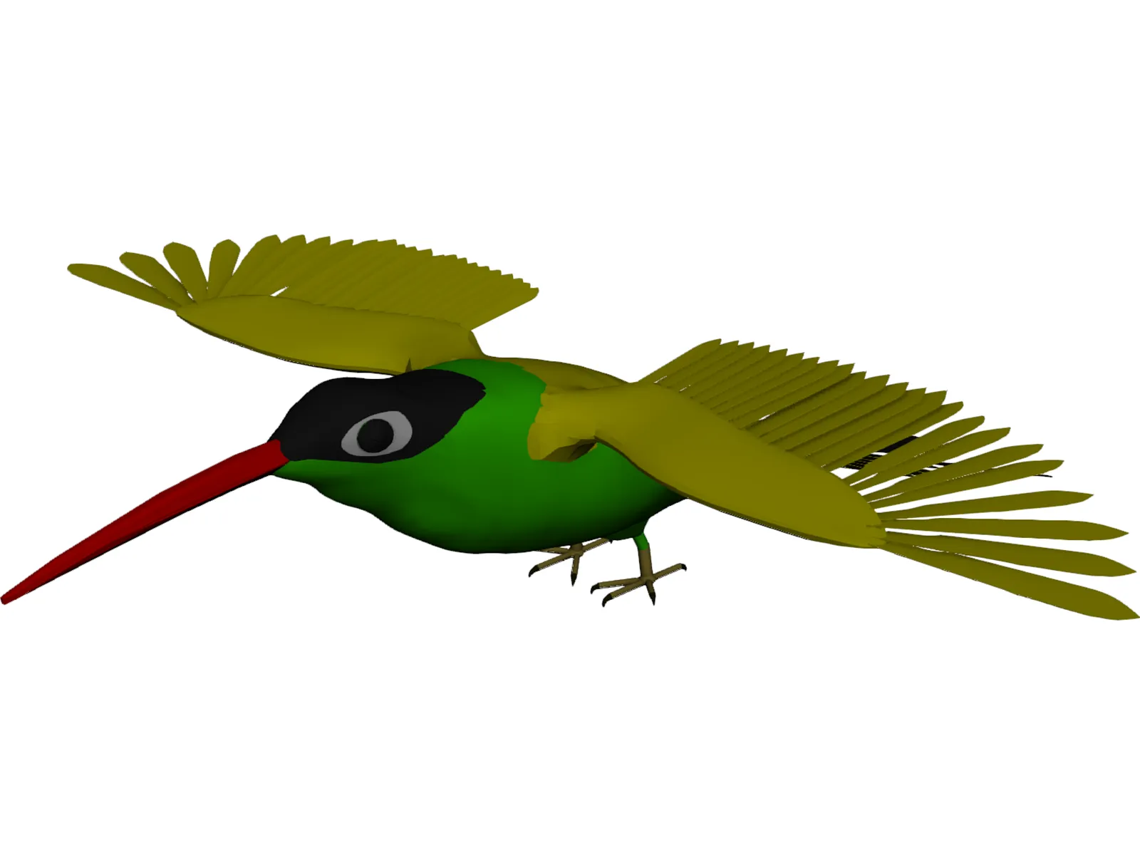 Hummingbird 3D Model