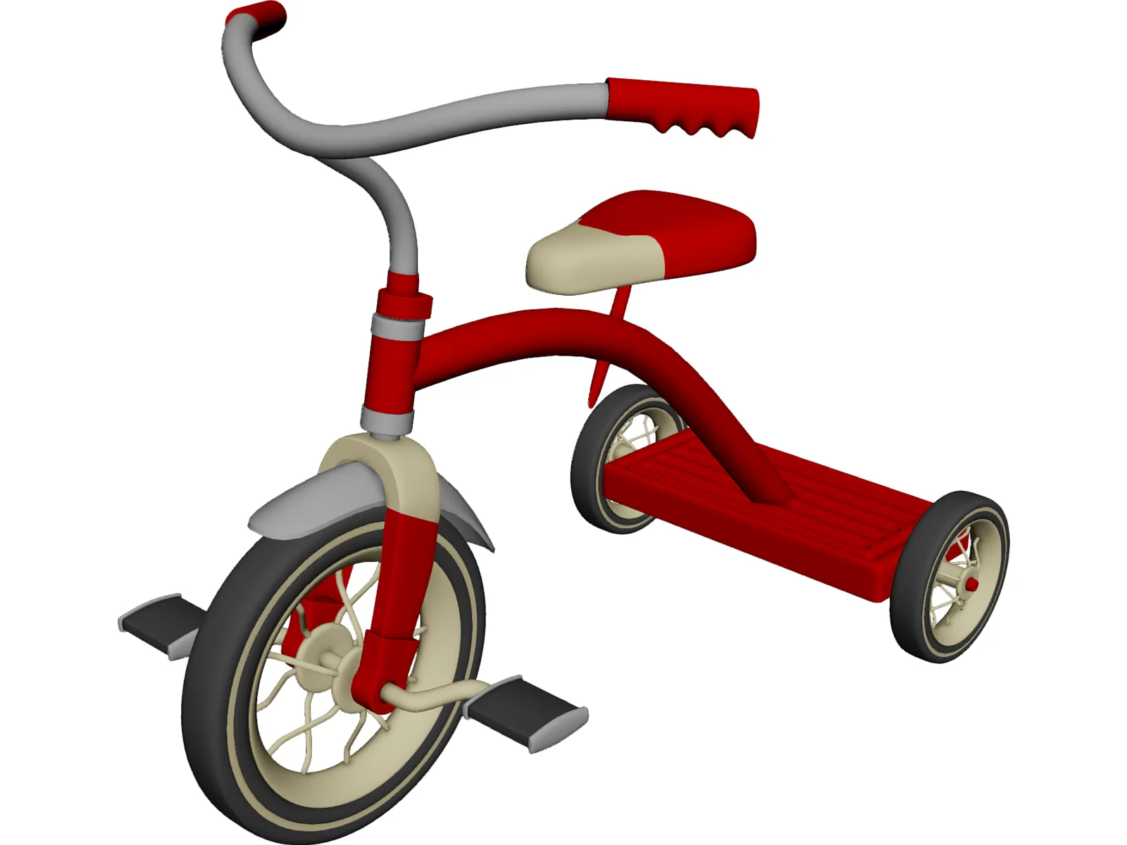 Tricycle 3D Model