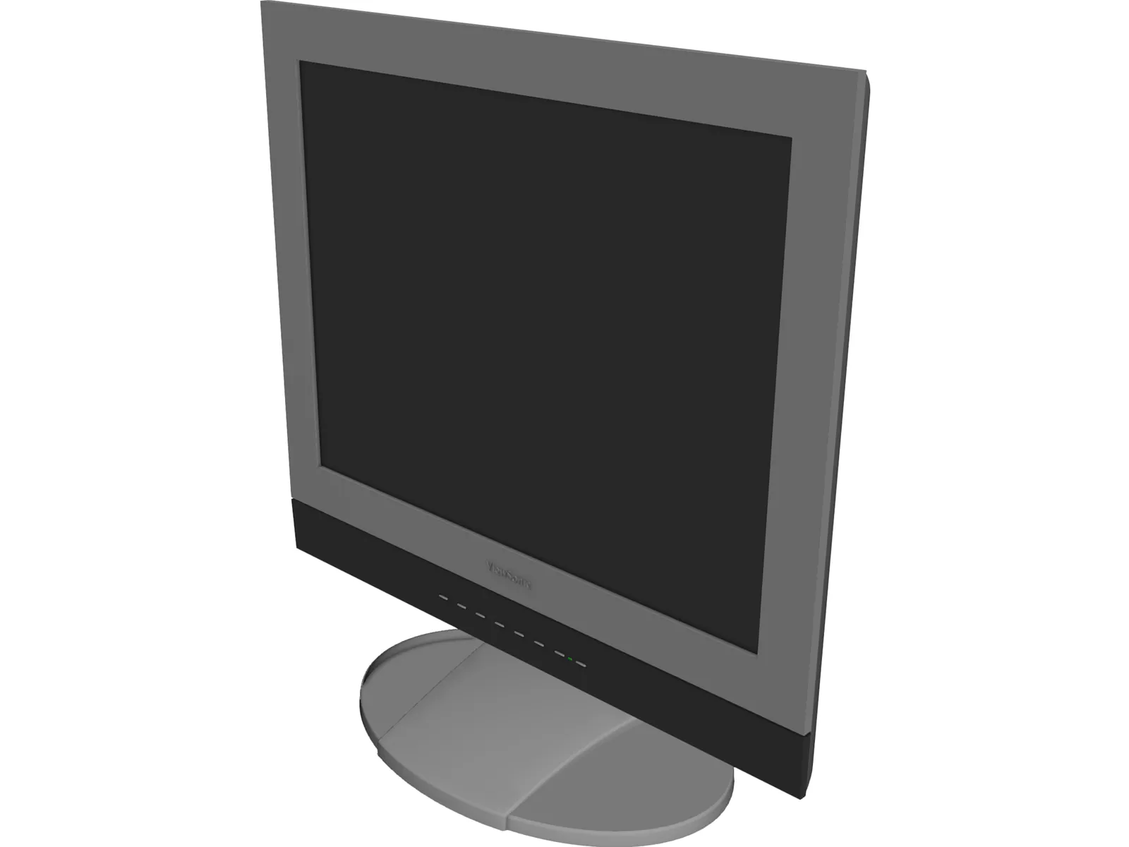 Monitor ViewSonic vx2000 3D Model
