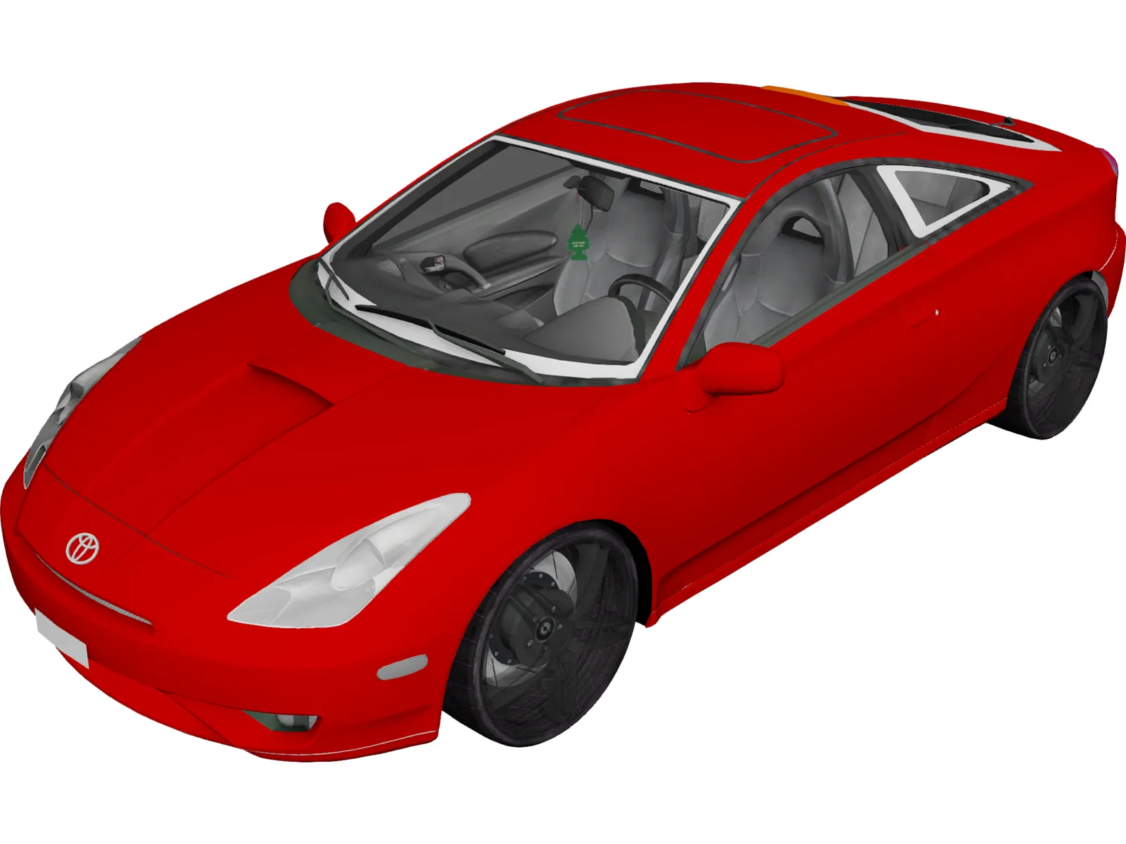 Toyota Celica 3D Model