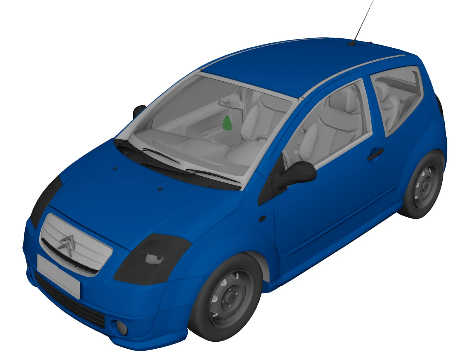 Citroen C2 3D Model