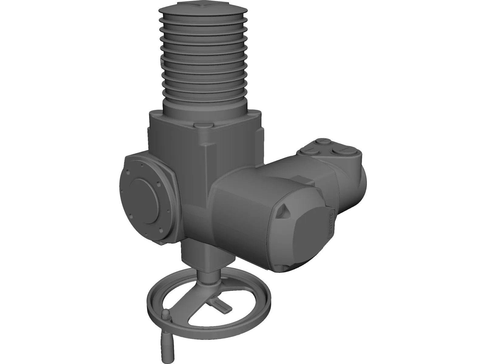 Auma Norm SE Actuator 3D Model