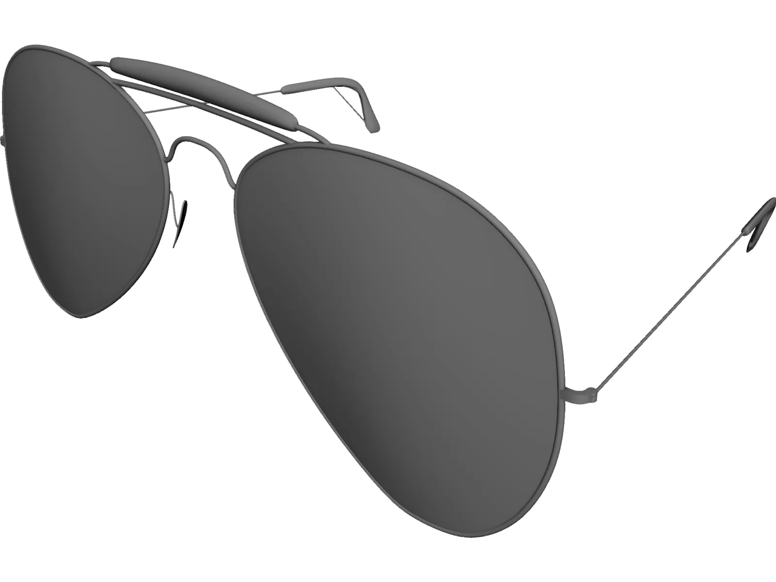 Rayban Sunglasses 3D Model