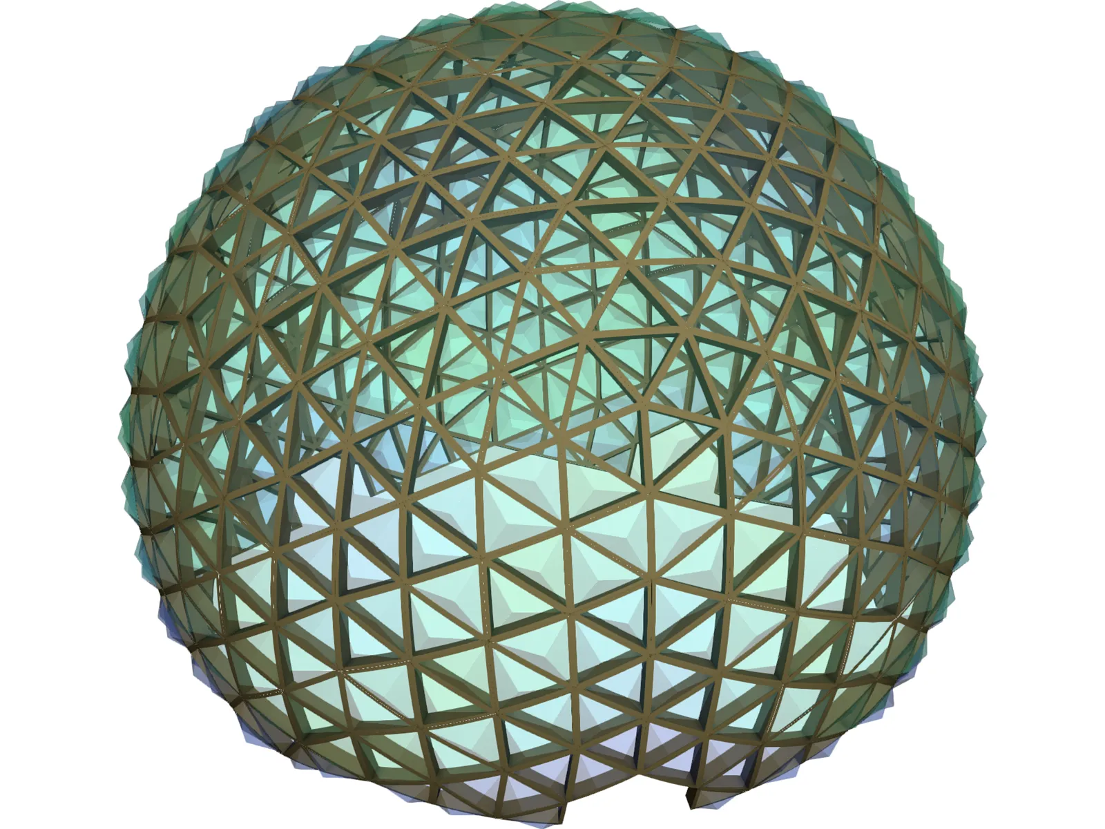 Geodesic Dome 3D Model