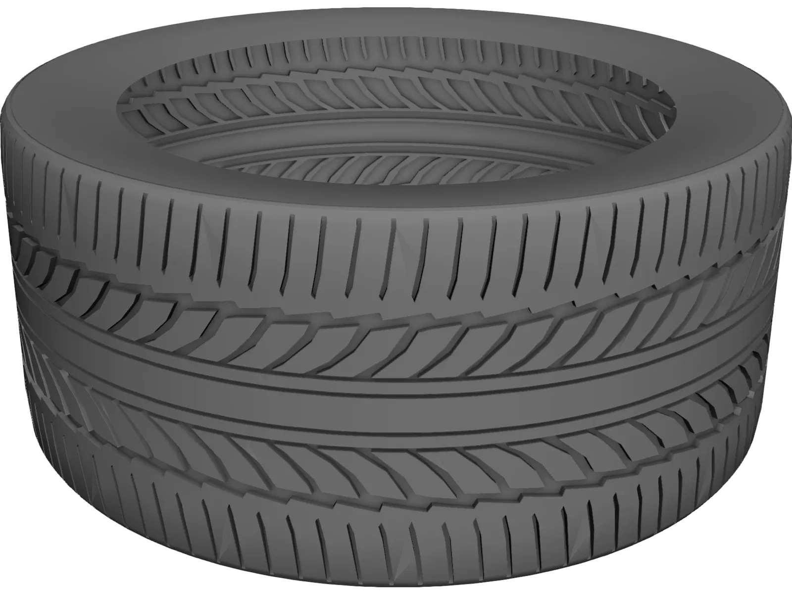 Tire Bridgestone Potenza 3D Model