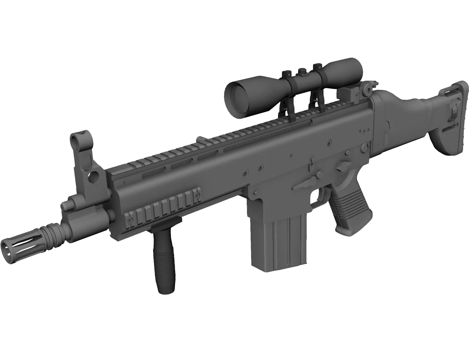 Scar-H 3D Model