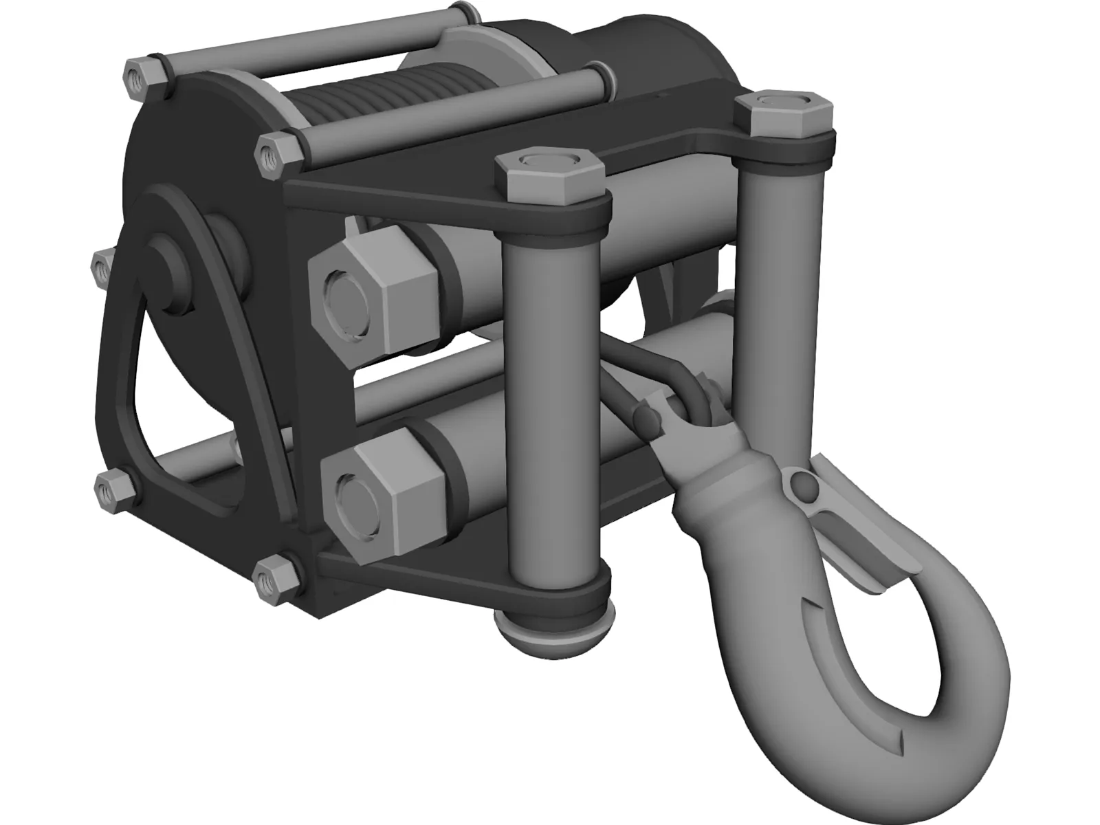 Winch 3D Model