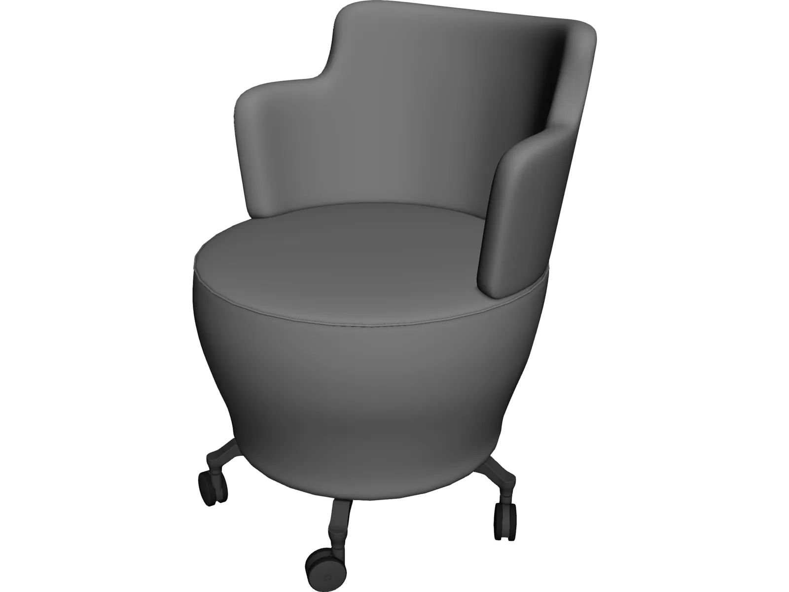 Tarn Orangebox Chair 3D Model