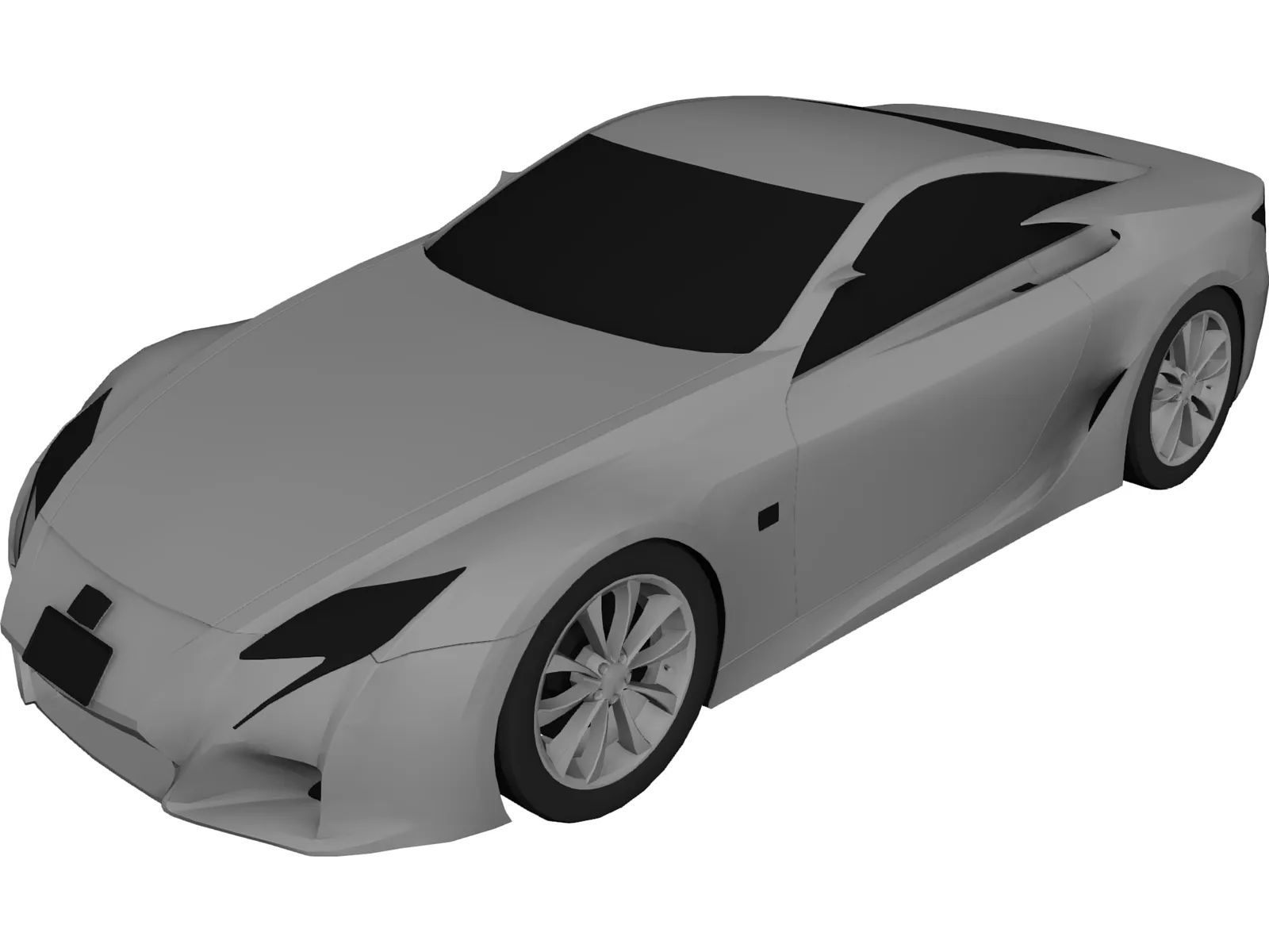 Lexus LFA 3D Model