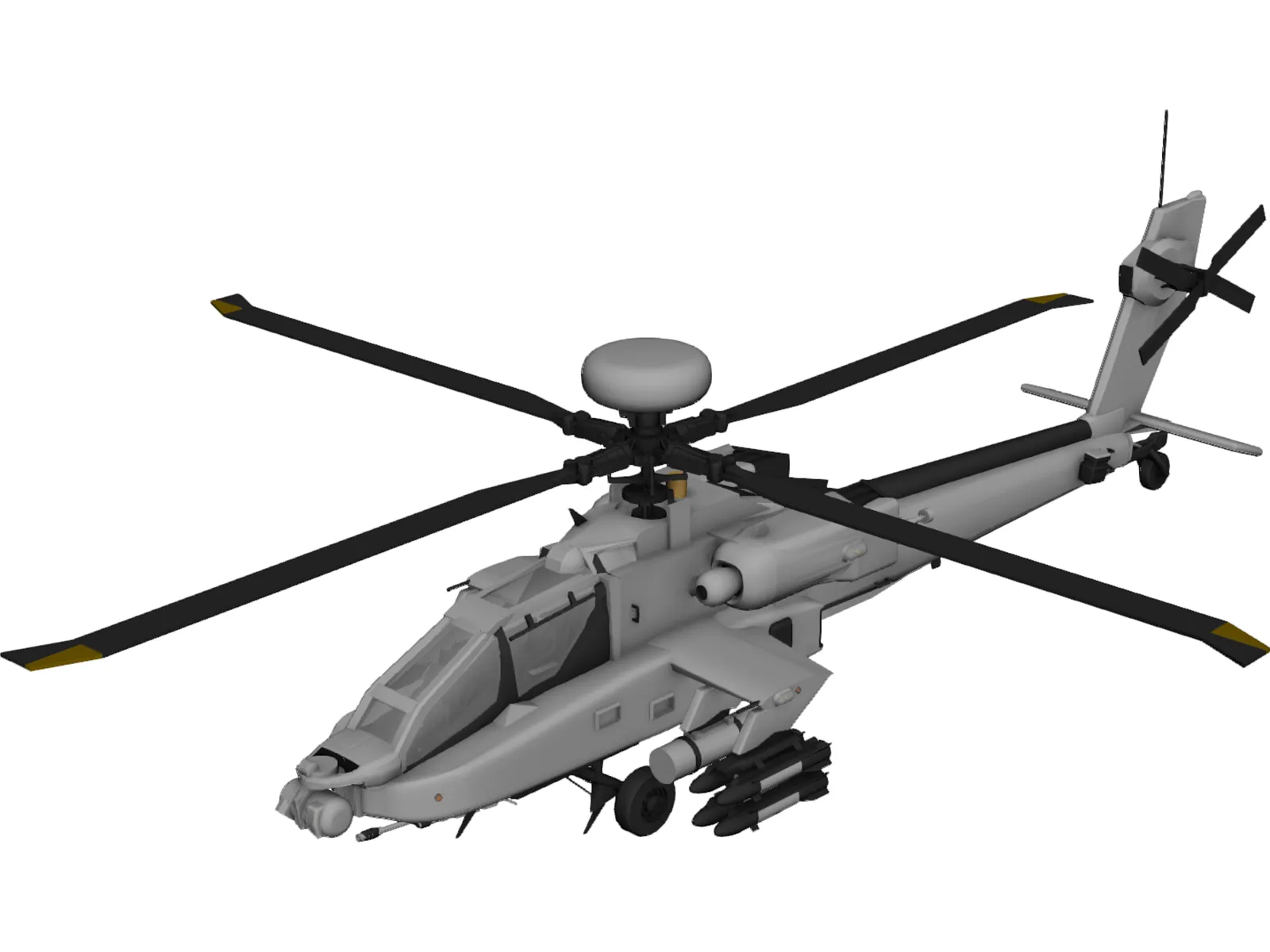 Hubschrauber 3D Model