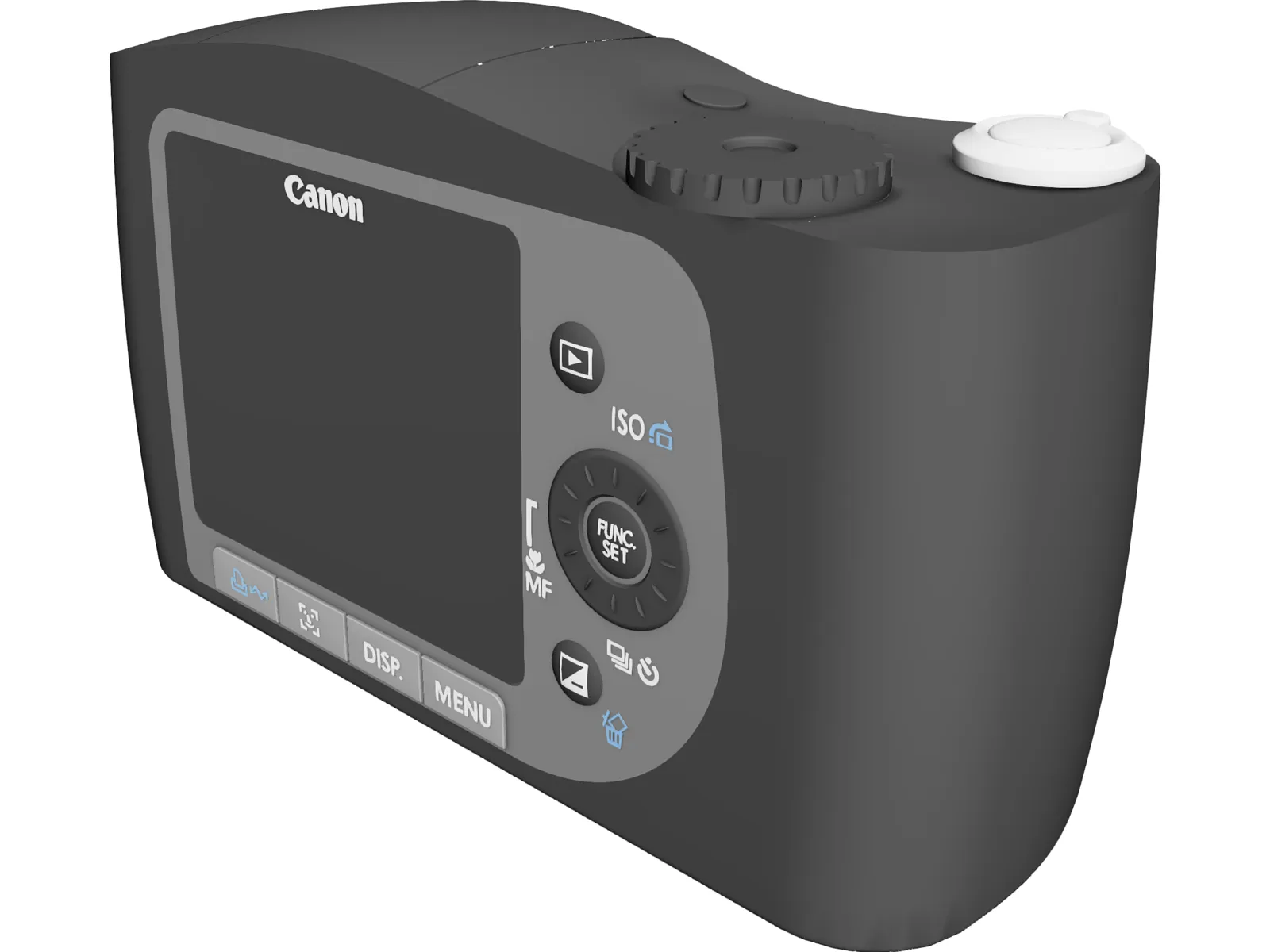Canon SX120 IS Powershot 3D Model