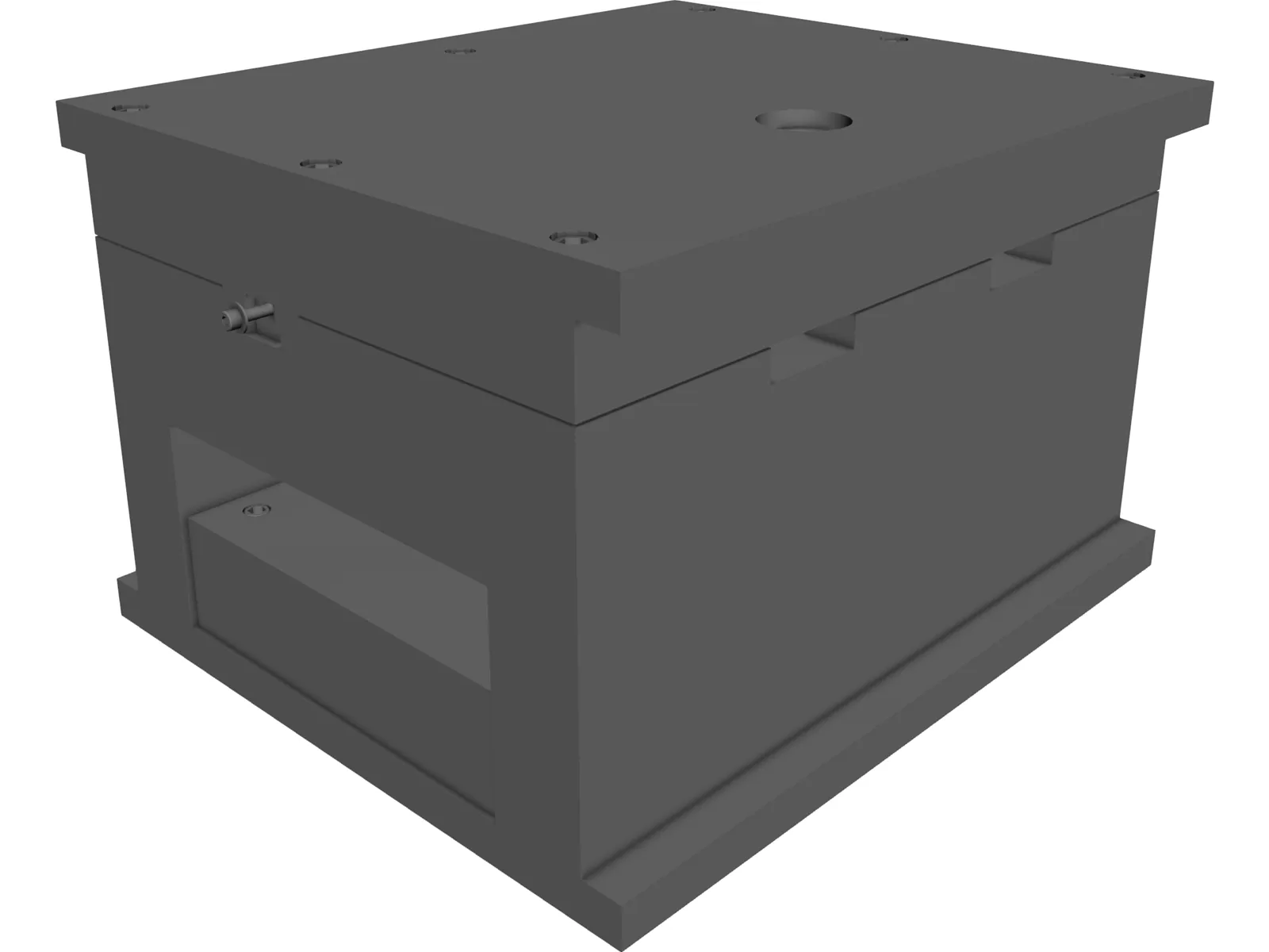 Aluminium Injection Mold 3D Model