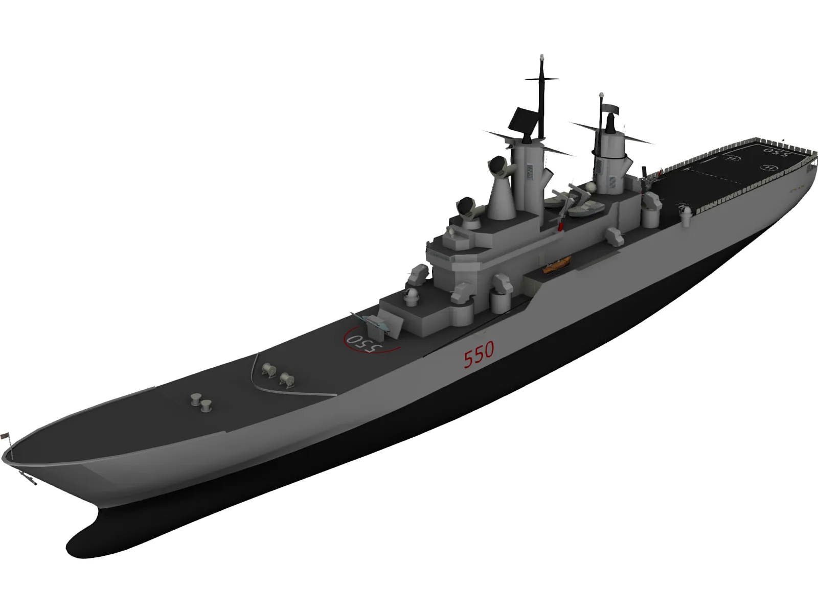 Venetto Ship 3D Model