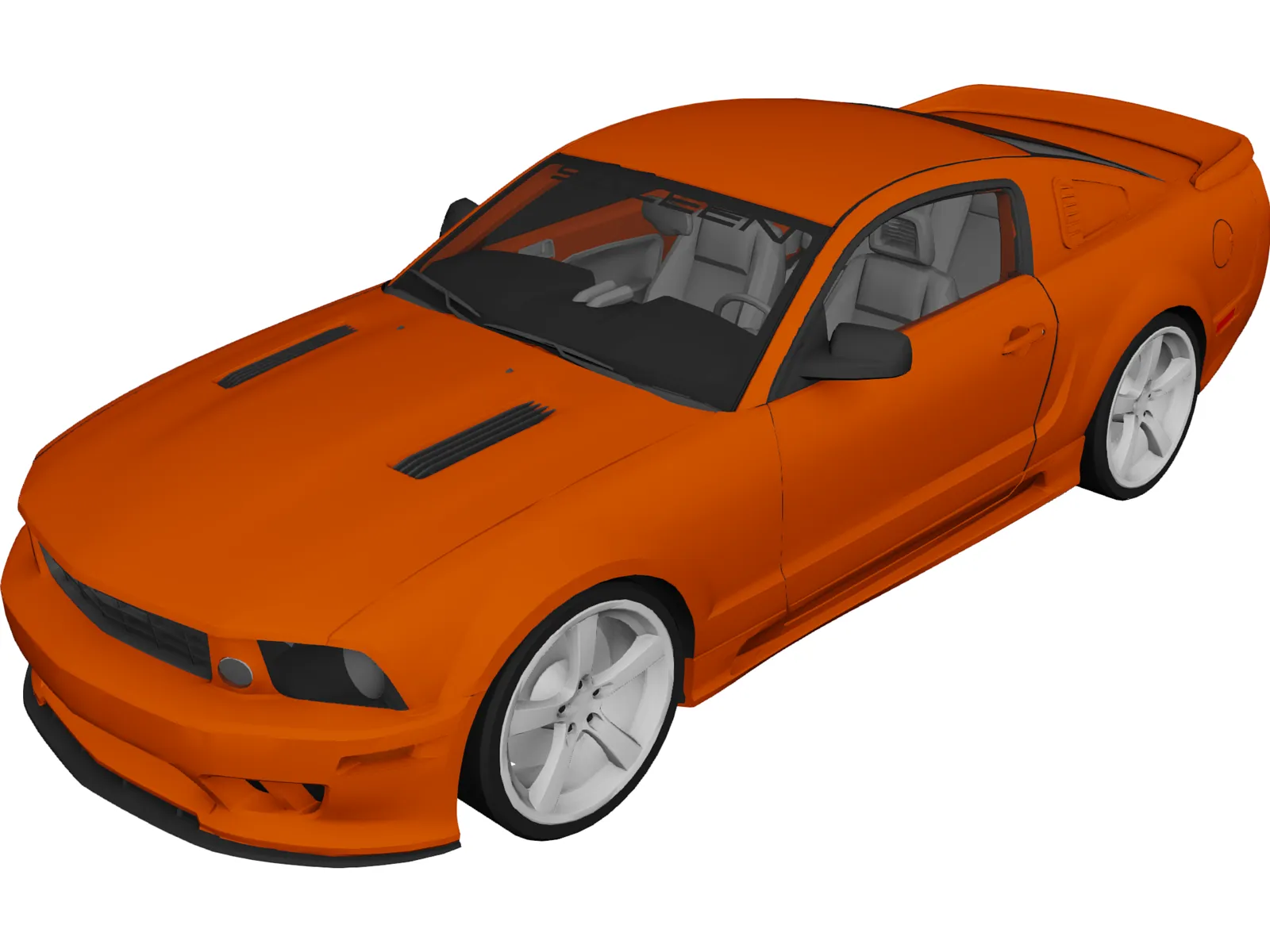 Ford Mustang Saleen S281 (2010) 3D Model