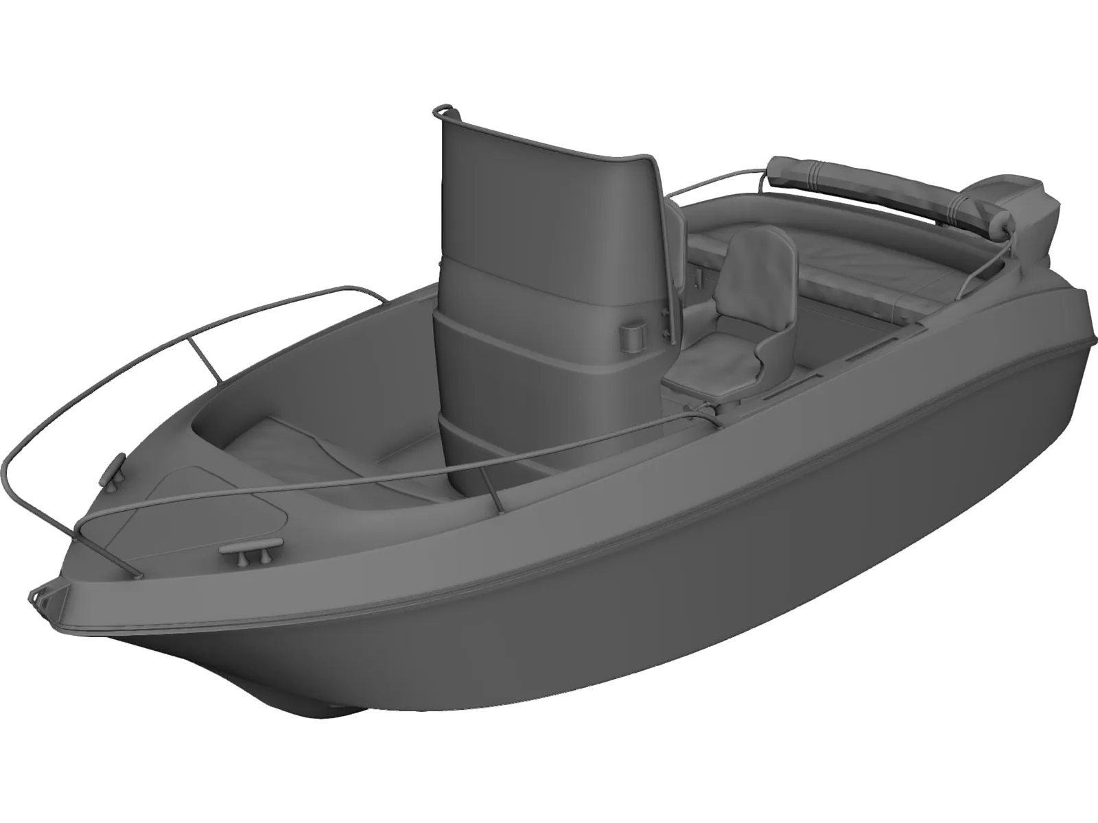 Boat 3D Model