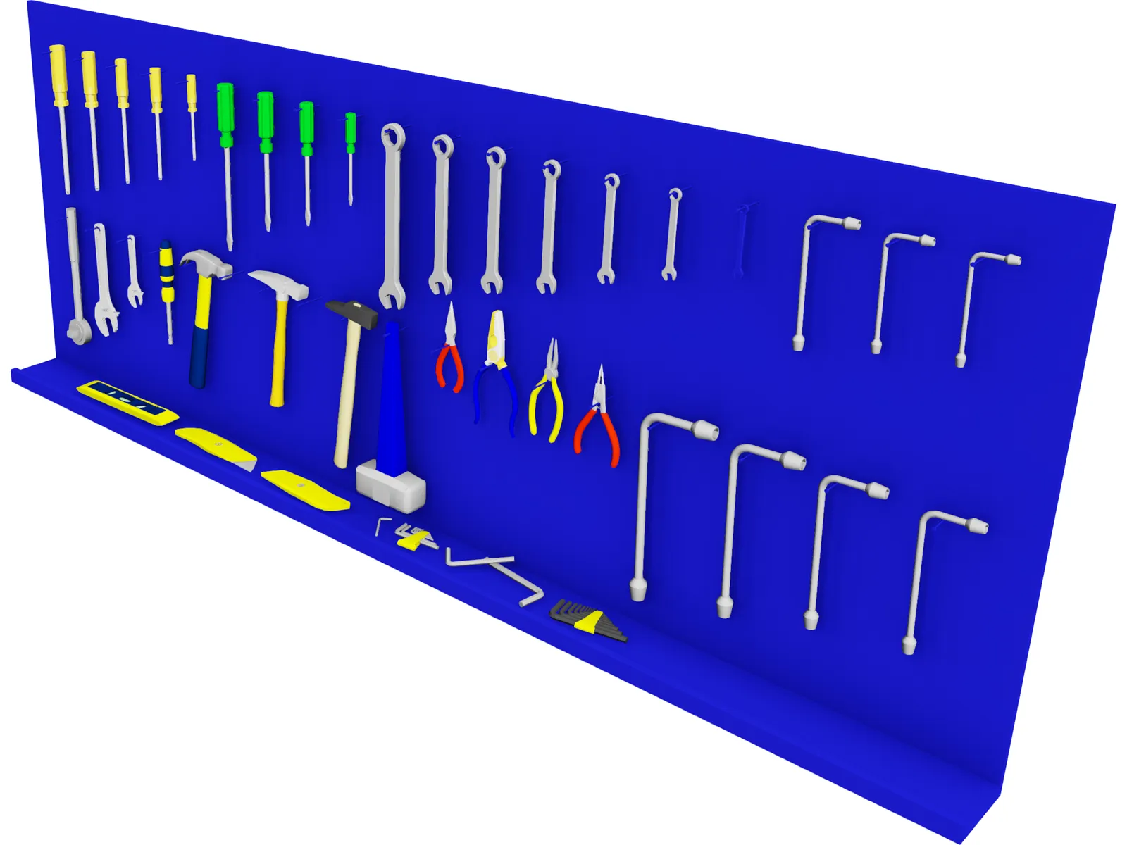 Mechanics Tools 3D Model