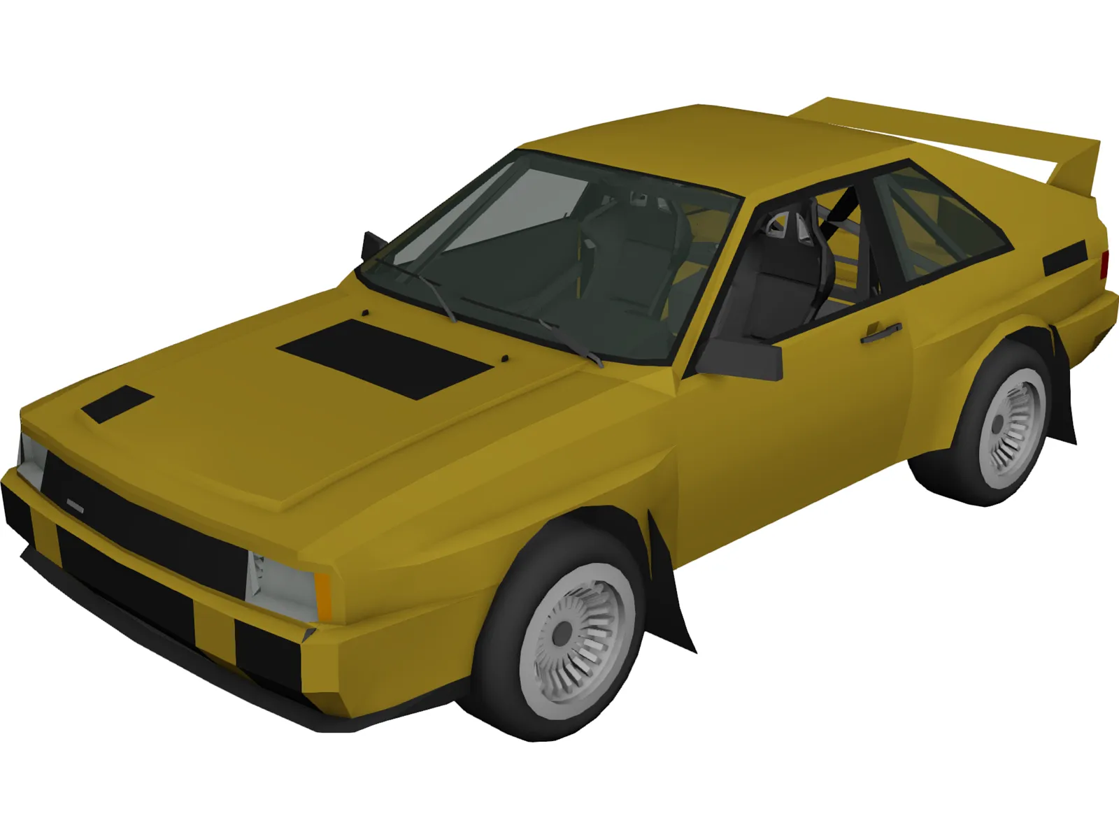 Audi Sport Quattro WRC 3D Model