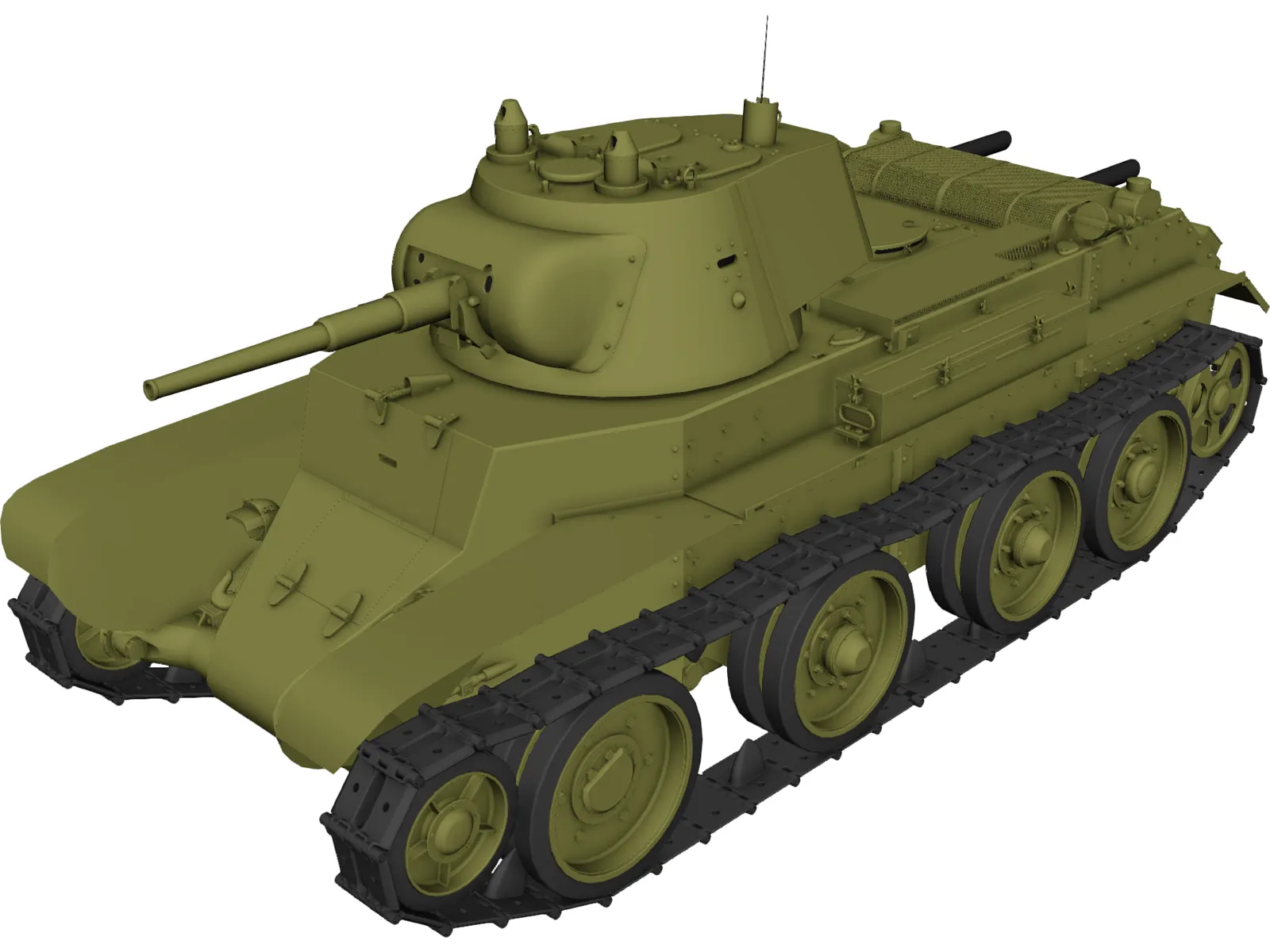 BT-7 3D Model