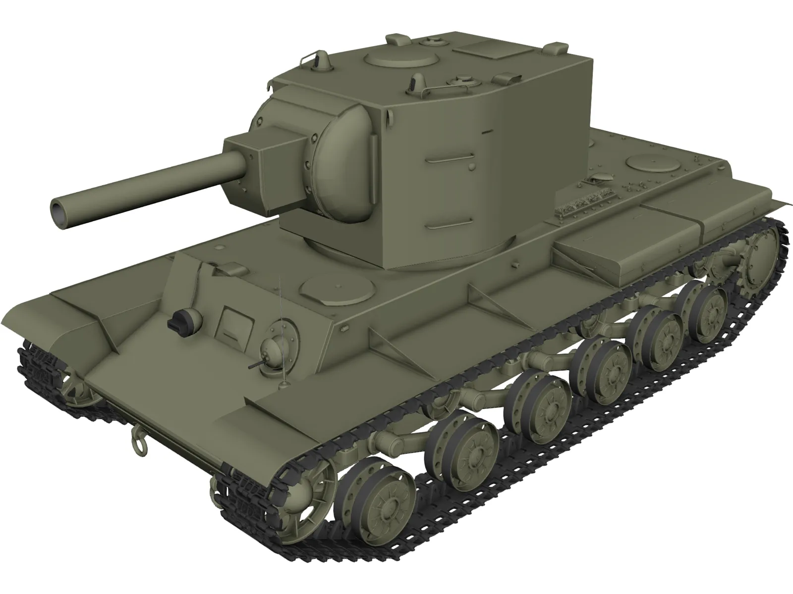 KV-2 3D Model