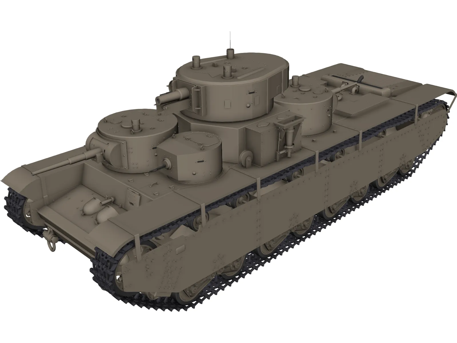 T35A 3D Model