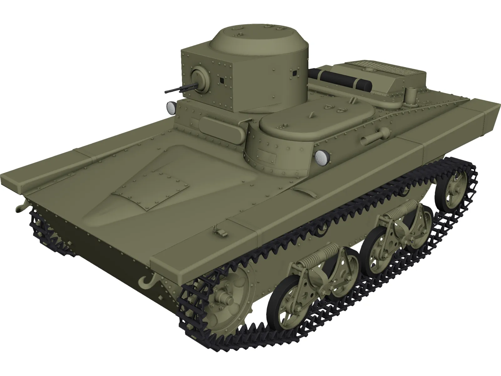 T37A 3D Model