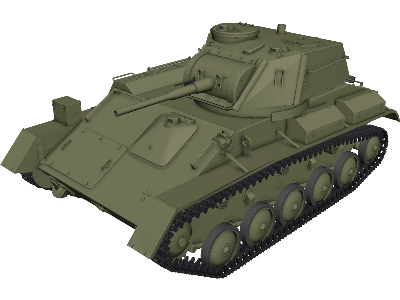 T80 3D Model