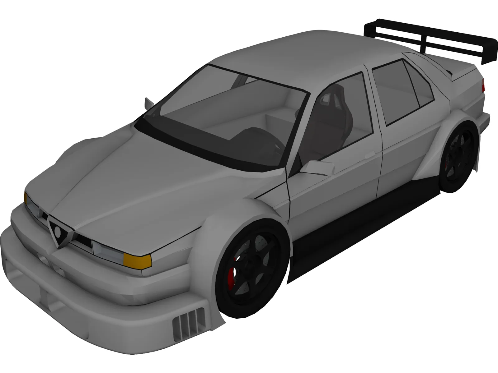 Alfa Romeo 155 V6 Ti (DTM) 3D Model