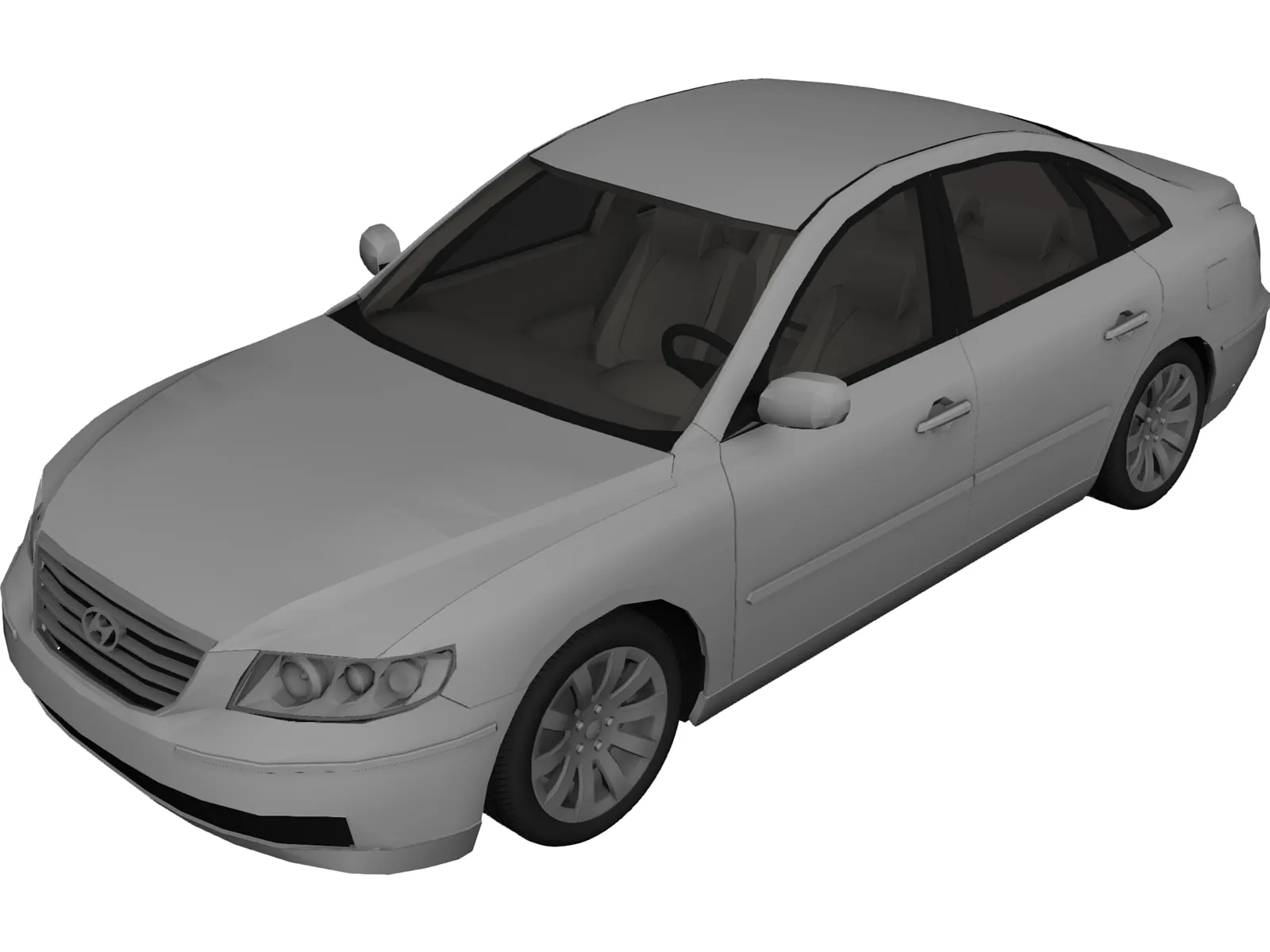 Hyundai Azera 3D Model