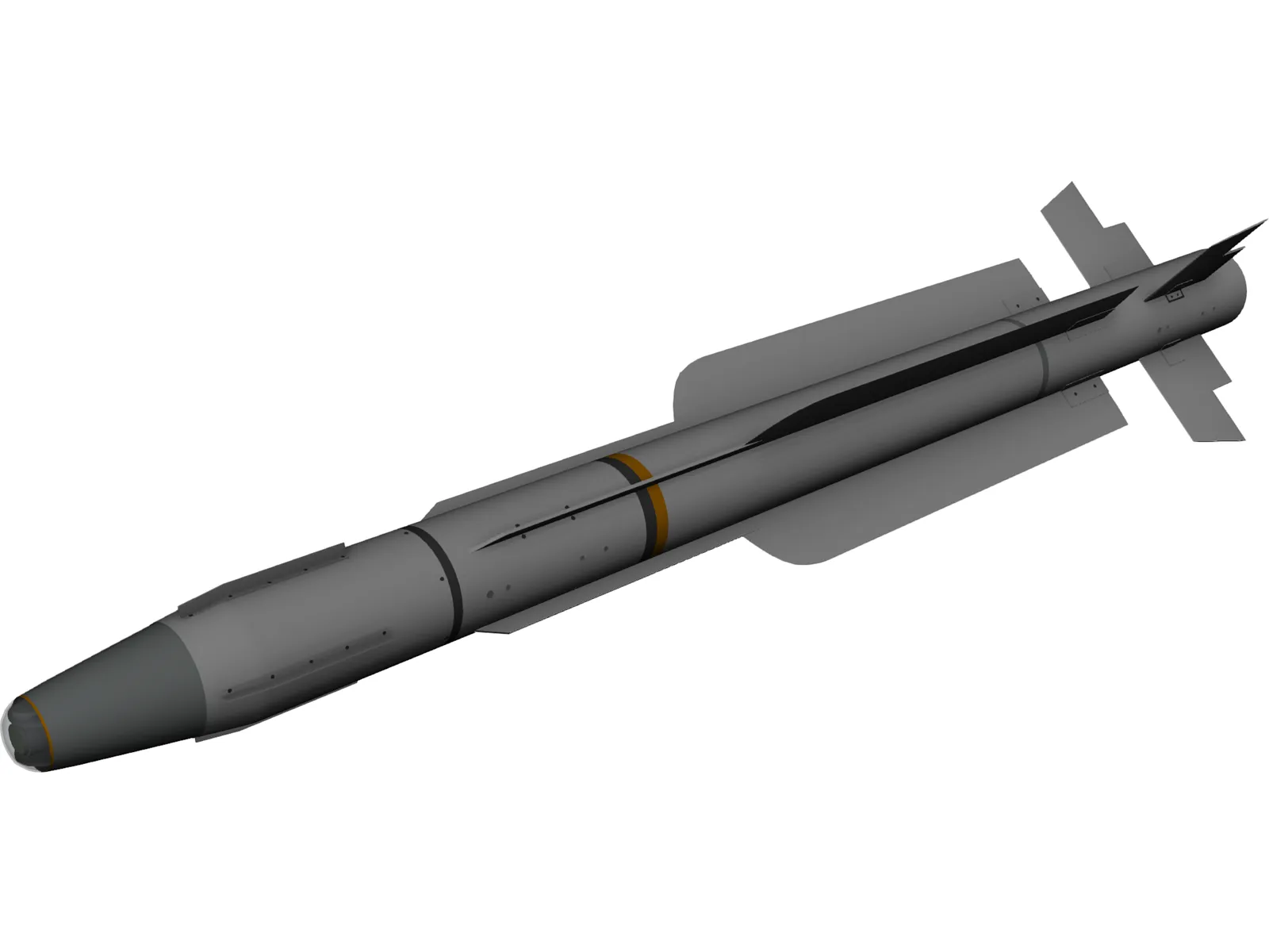 MBDA MICA Missile 3D Model