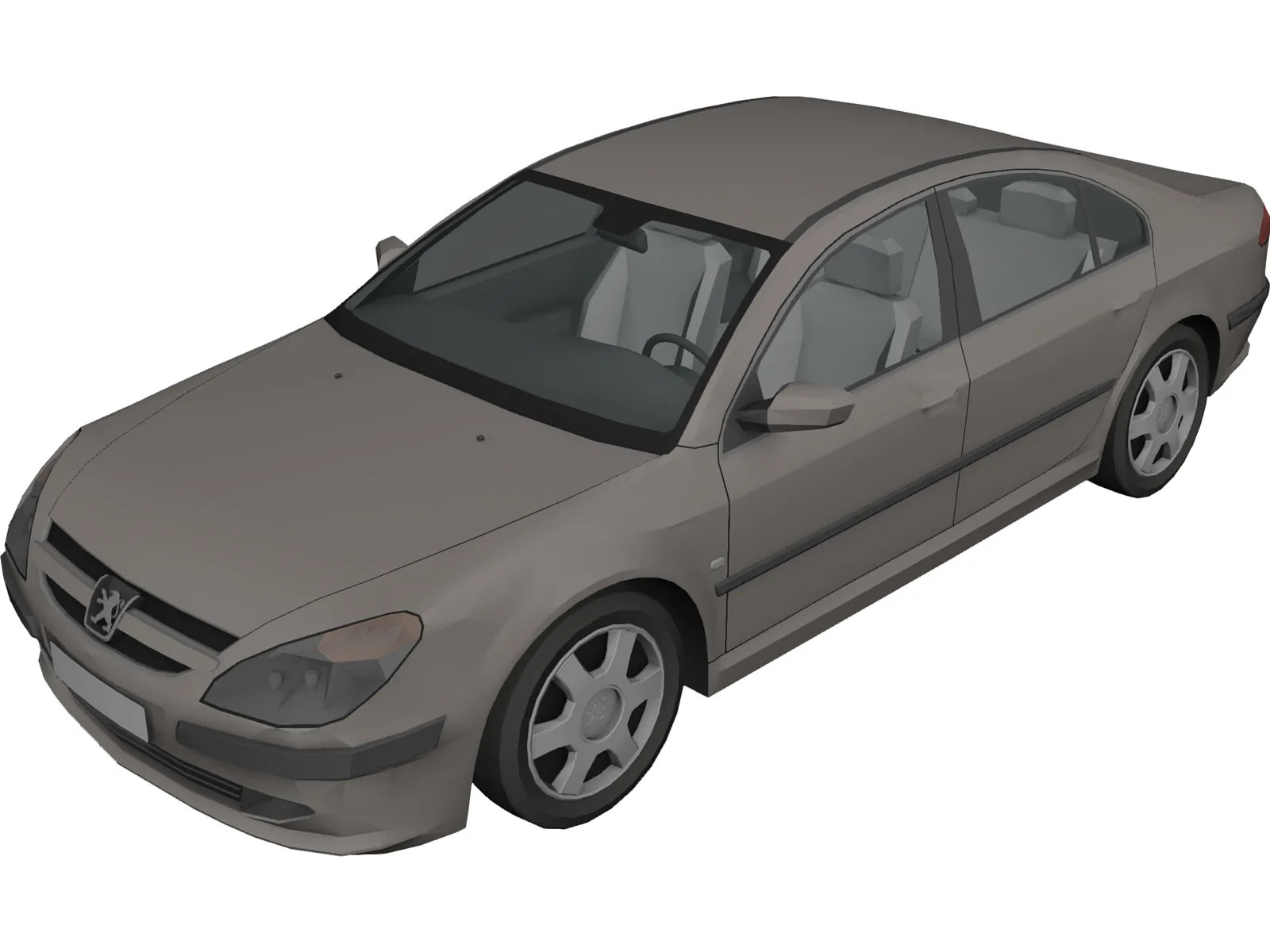 Peugeot 607 3D Model