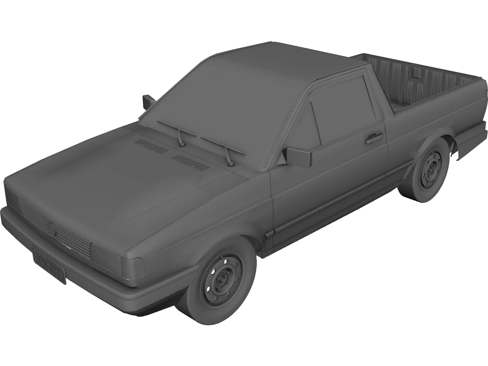 Volkswagen Saveiro 3D Model