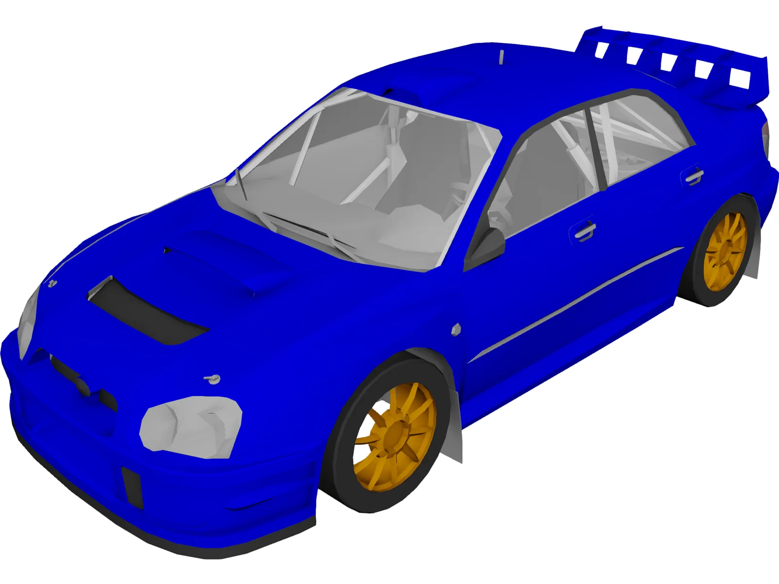 Subaru Impreza WRC (2003) 3D Model