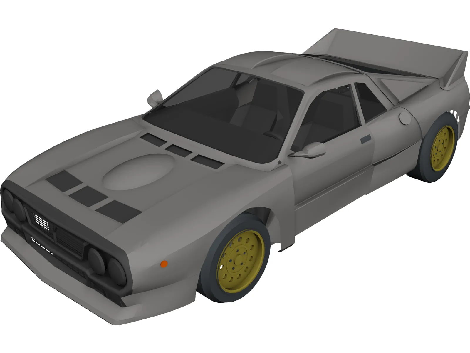 Lancia Rally 037 3D Model