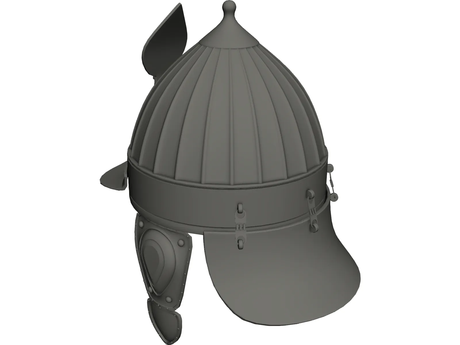 Otoman Helmet 3D Model