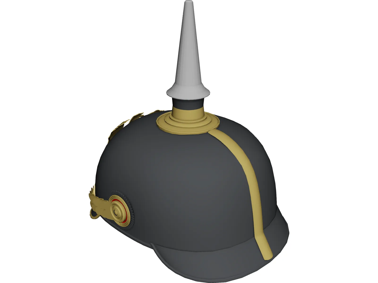 Prussian Helmet 3D Model