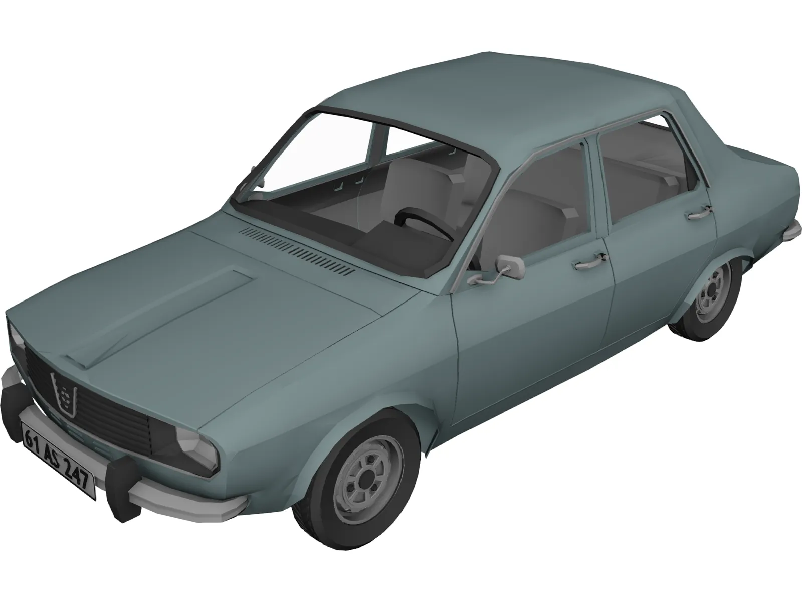 Renault 12 3D Model