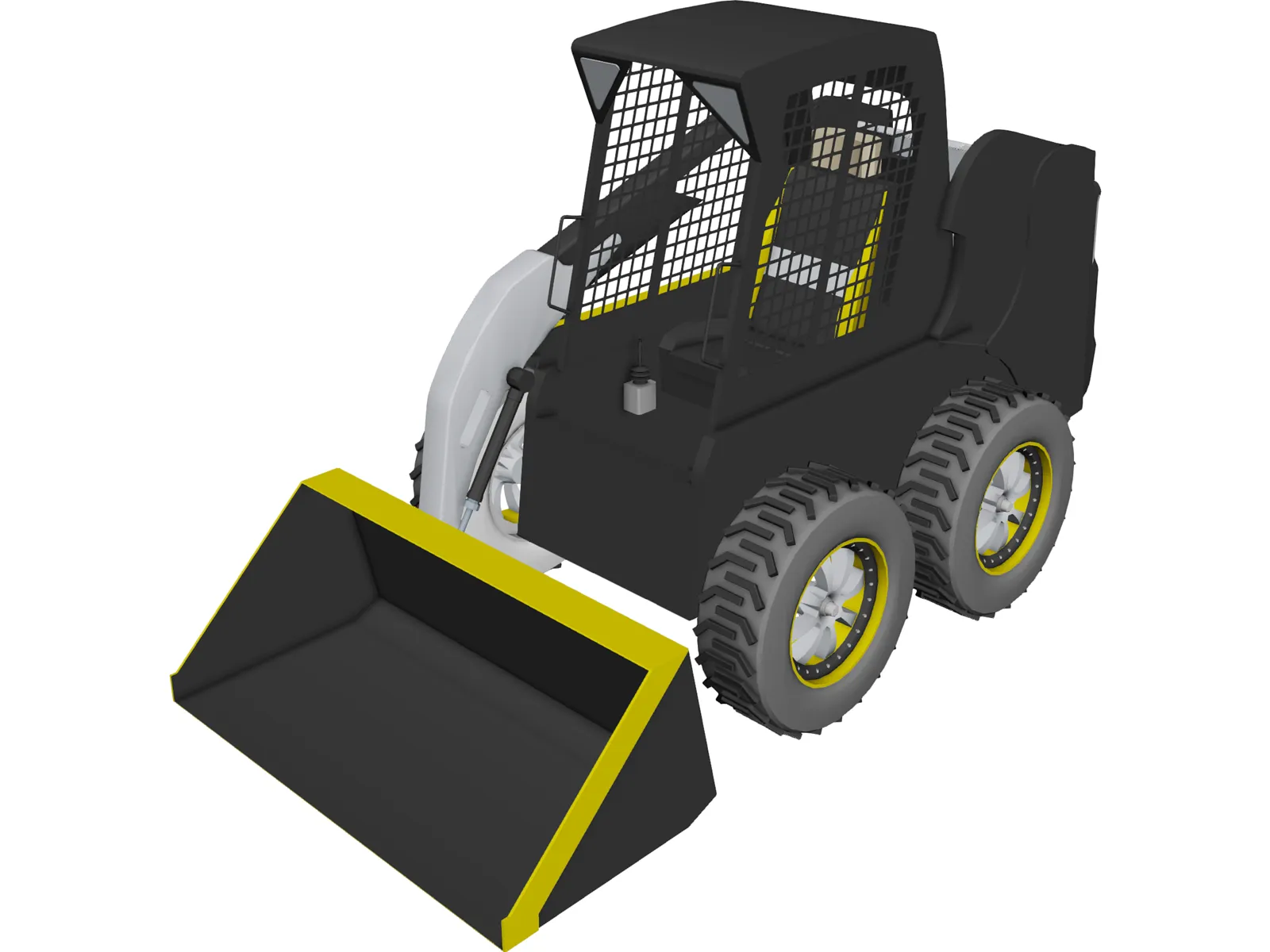 Skid Steer 3D Model