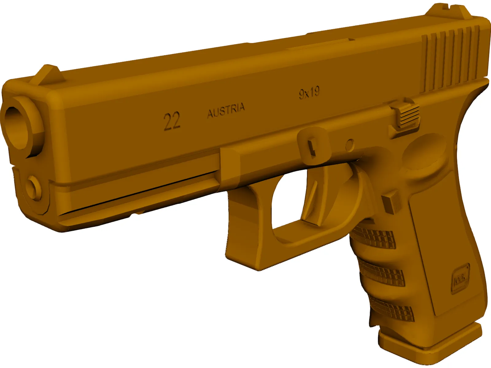 Glock 22 3D Model