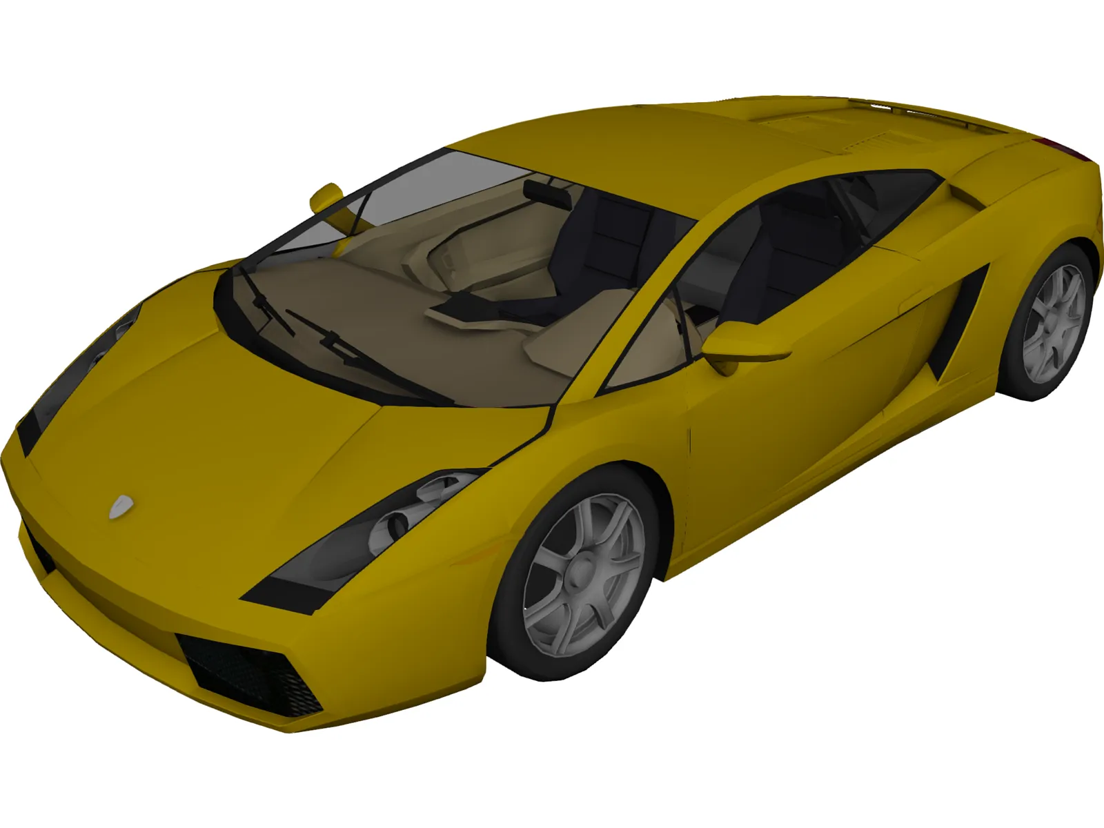 Lamborghini Gallardo 3D Model