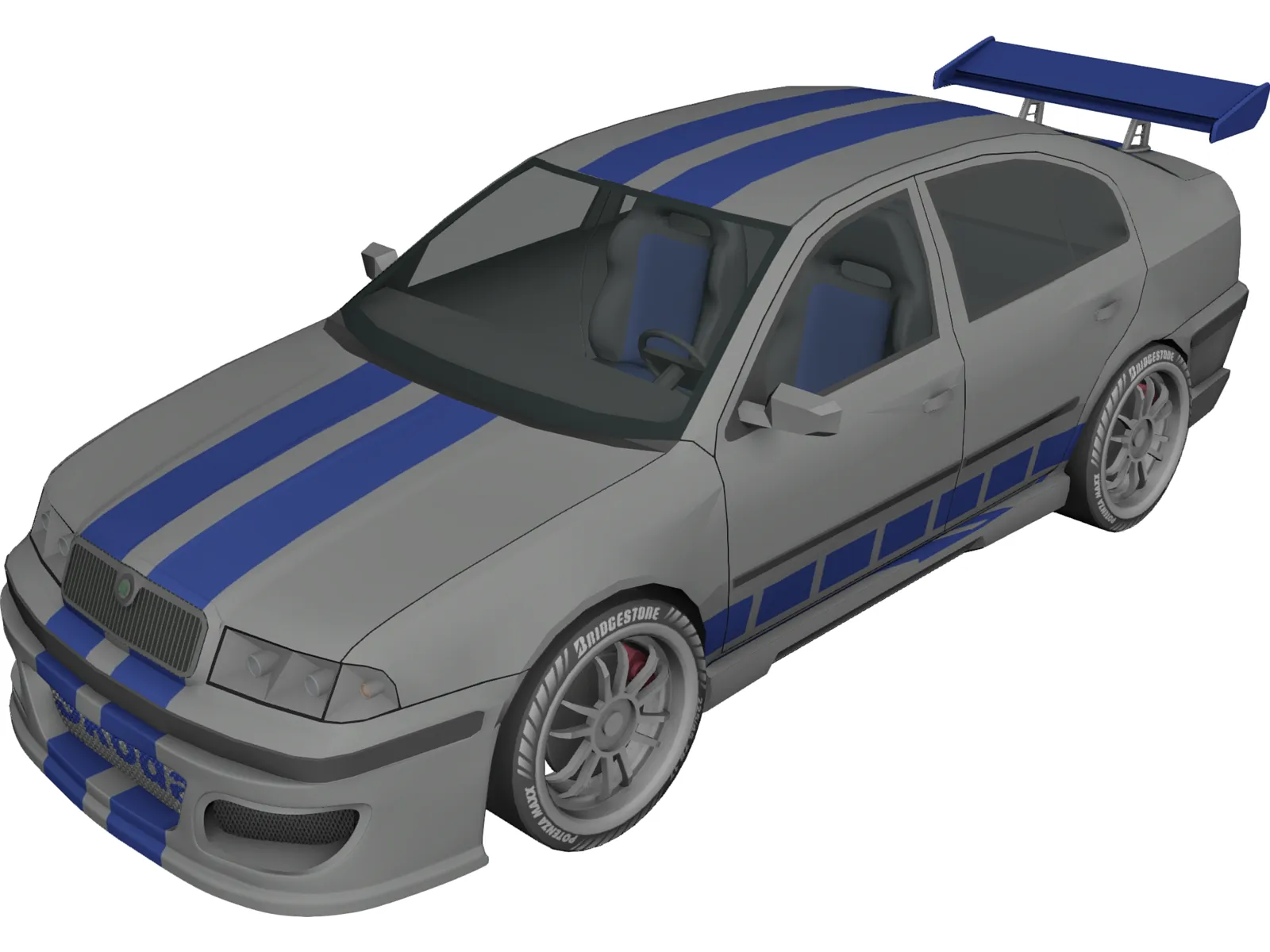 Skoda Octavia (Tuning) 3D Model